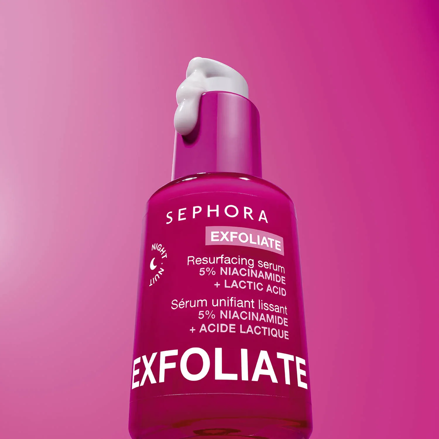 exfoliate - %5 ni̇asi̇nami̇d + lakti̇k asi̇t i̇çeren eşi̇tleyi̇ci̇ serum