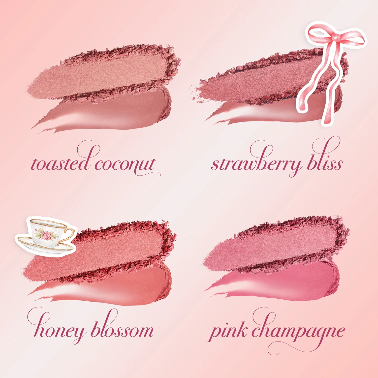 macaron blush & glow™ duo - krem ve pudra allık ikilisi