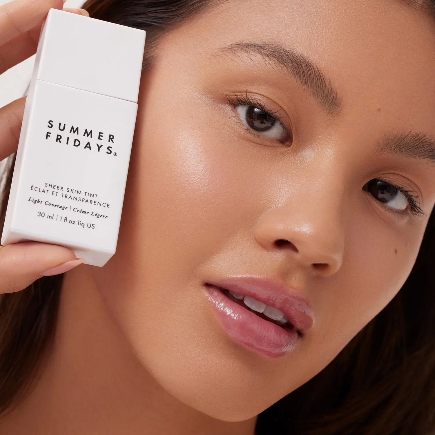 sheer skin tint - hyaluronik asit + skualen