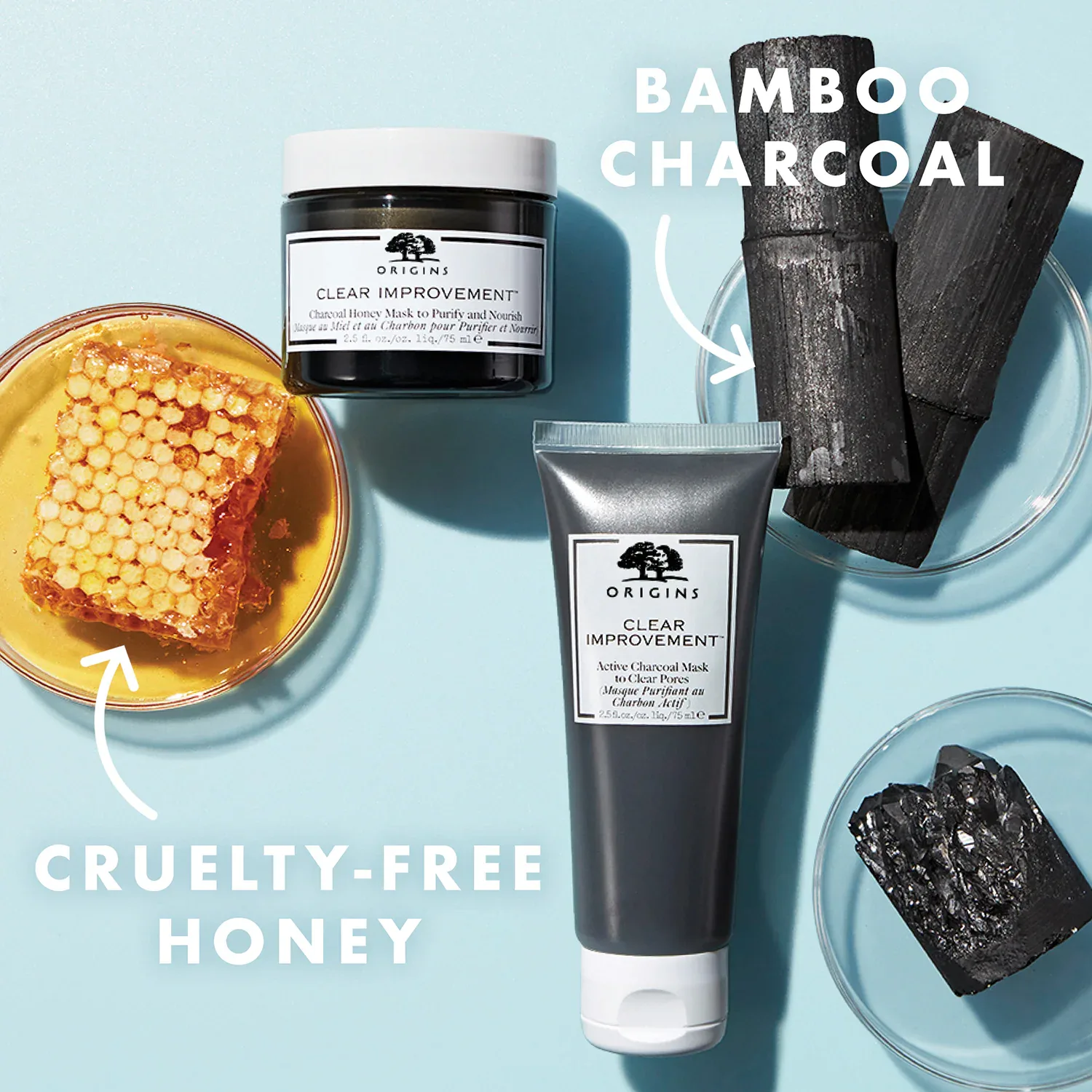 clear improvement - active charcoal gözenek karşıtı aktif kömür maske