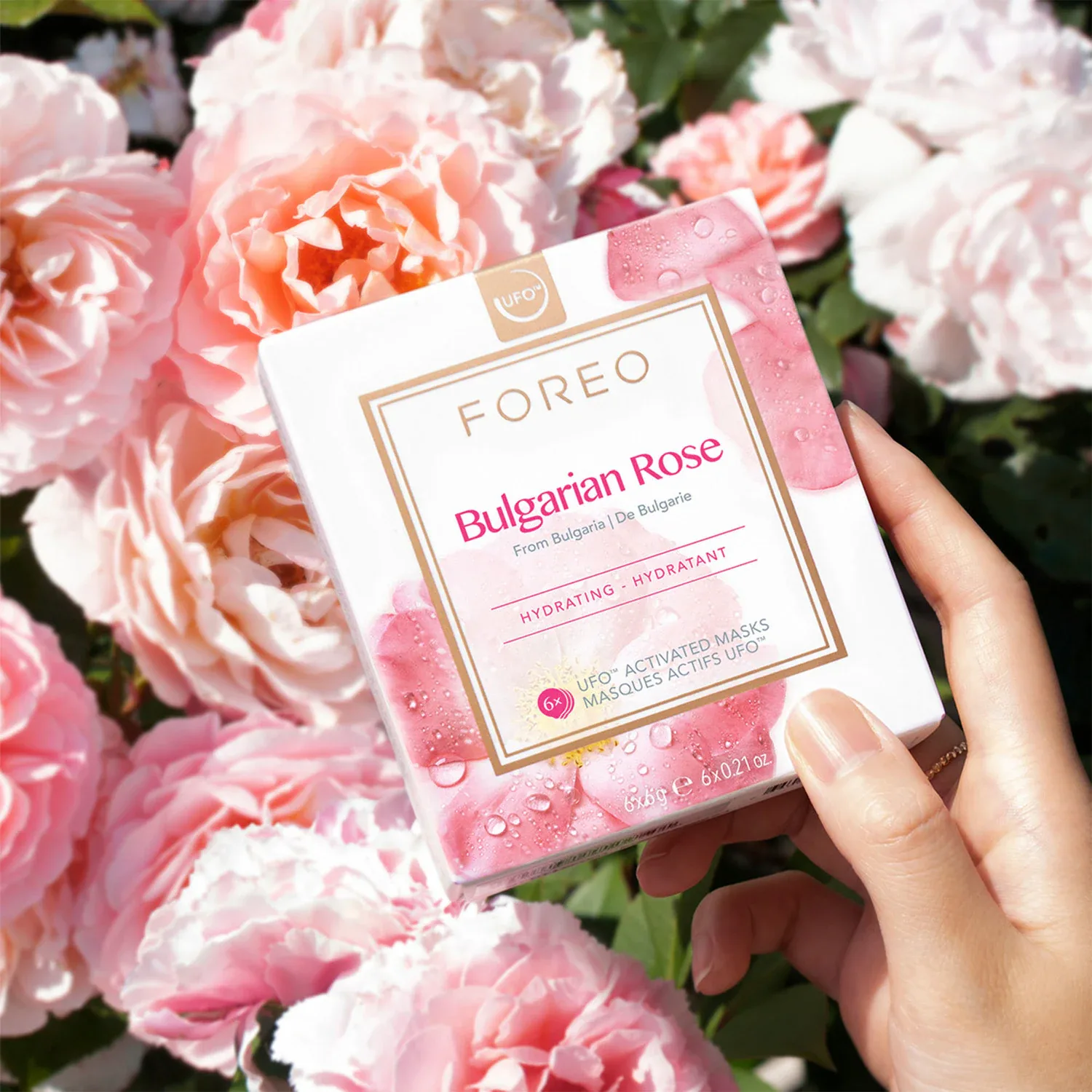 ufo™ bulgarian rose - nemlendirici 6'lı aktif maske