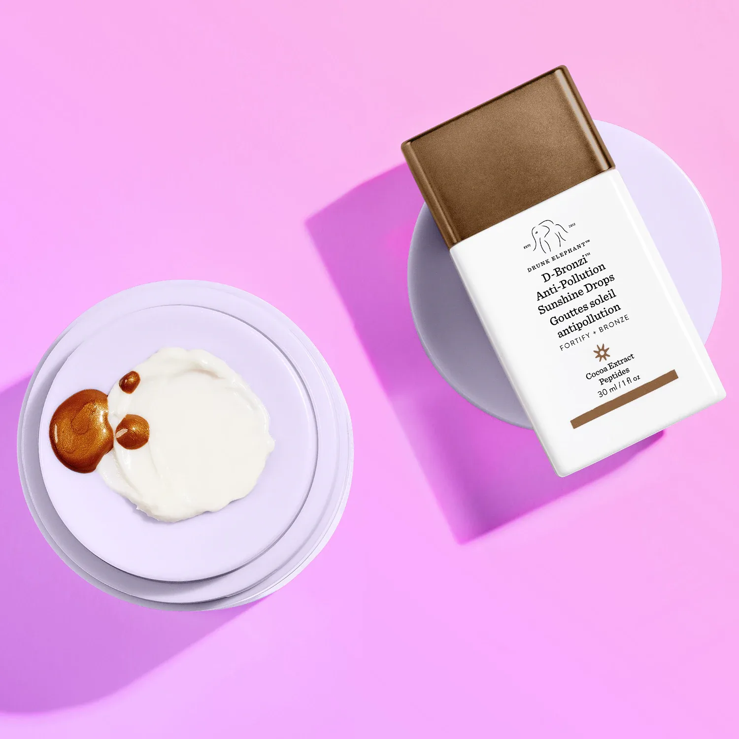 d-bronzi - peptid i̇çeren antioksidan etkili bronzluk veren serum