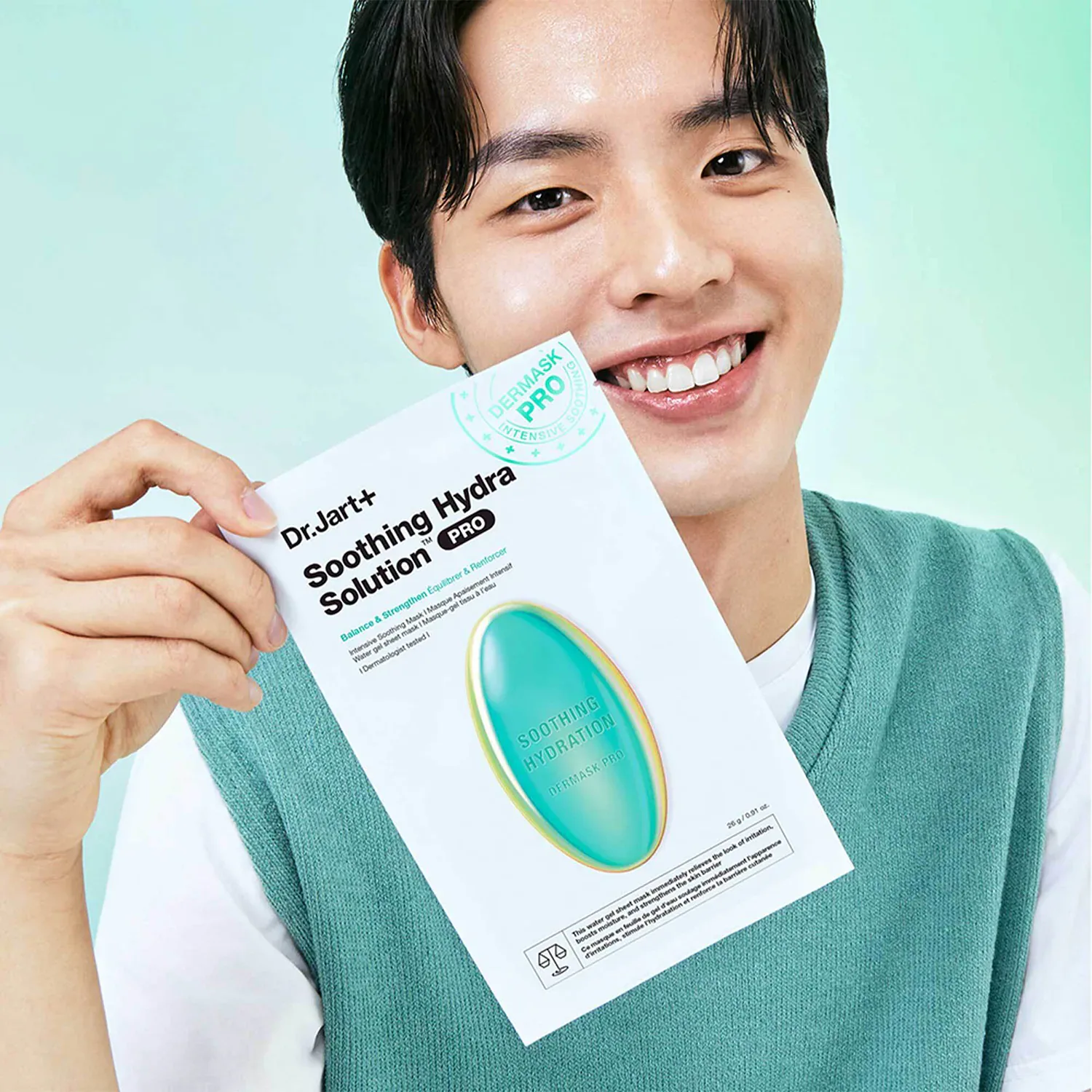 dermask™ soothing hydra solution pro - yatıştırıcı kumaş yüz maskesi