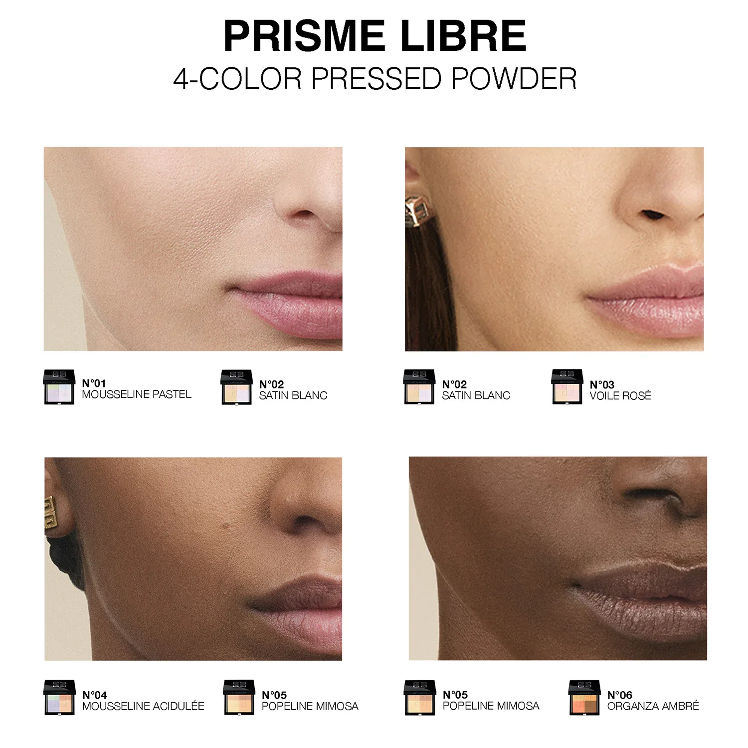 prisme libre pressed - kompakt pudra