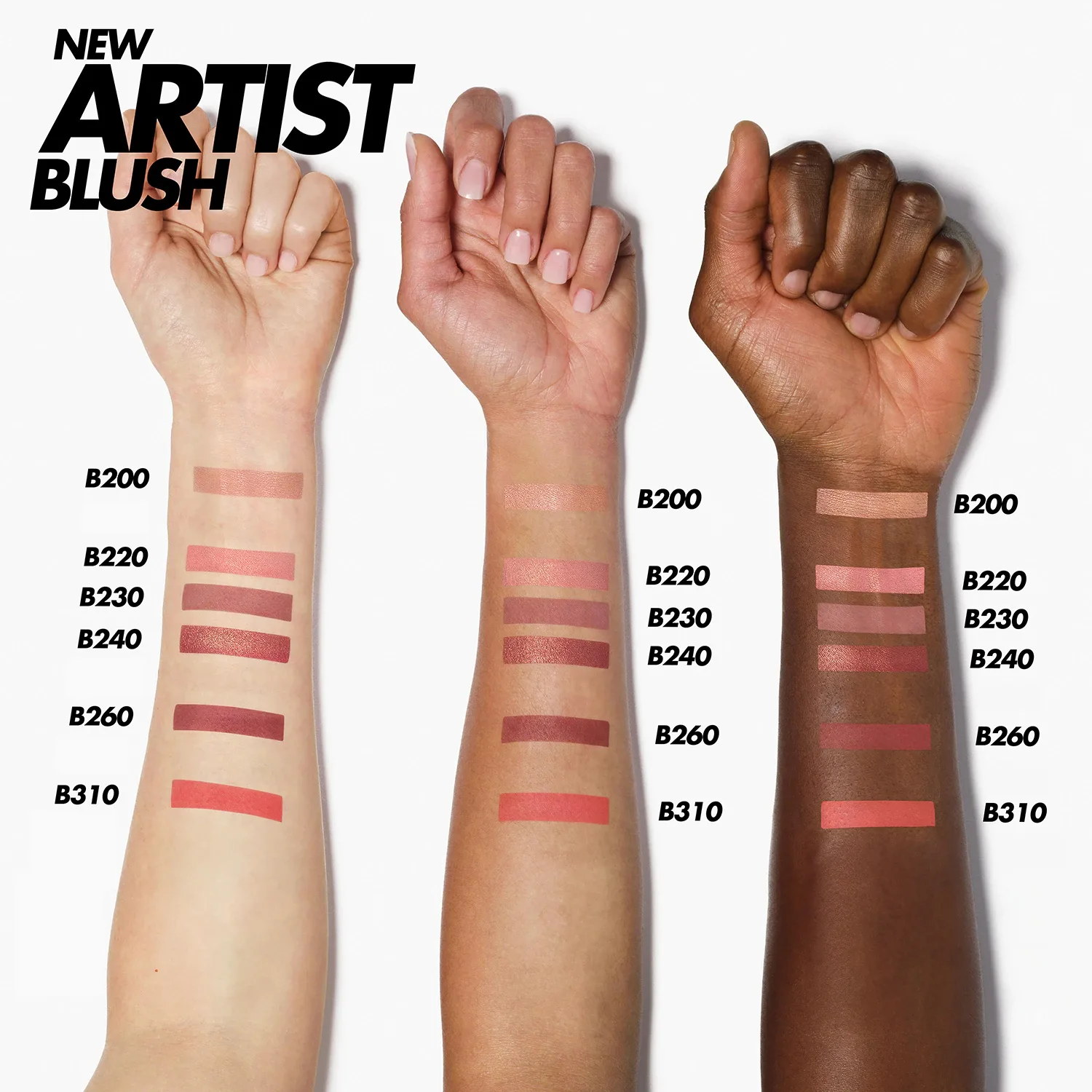 artist face powders - allık