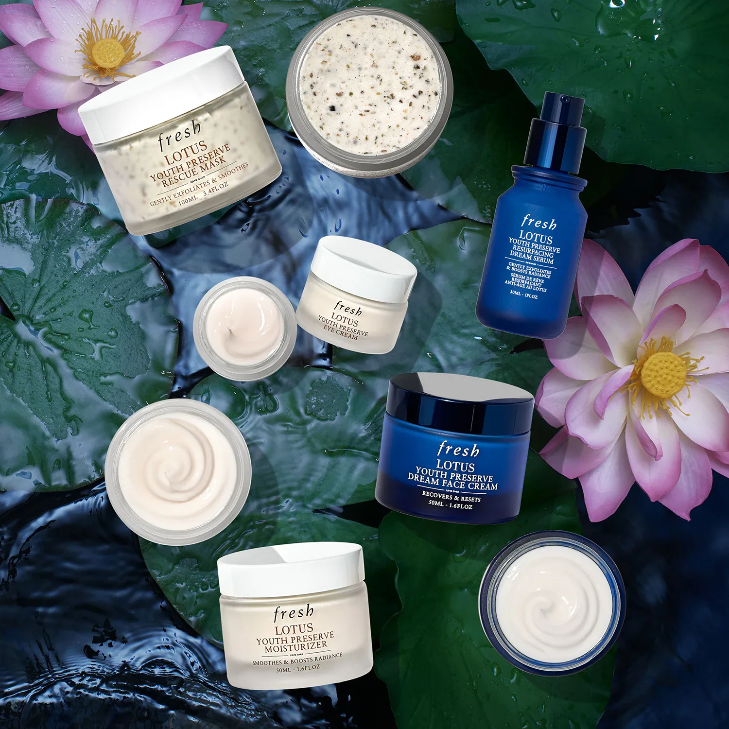lotus dream cream - yaşlanma karşıtı gece kremi