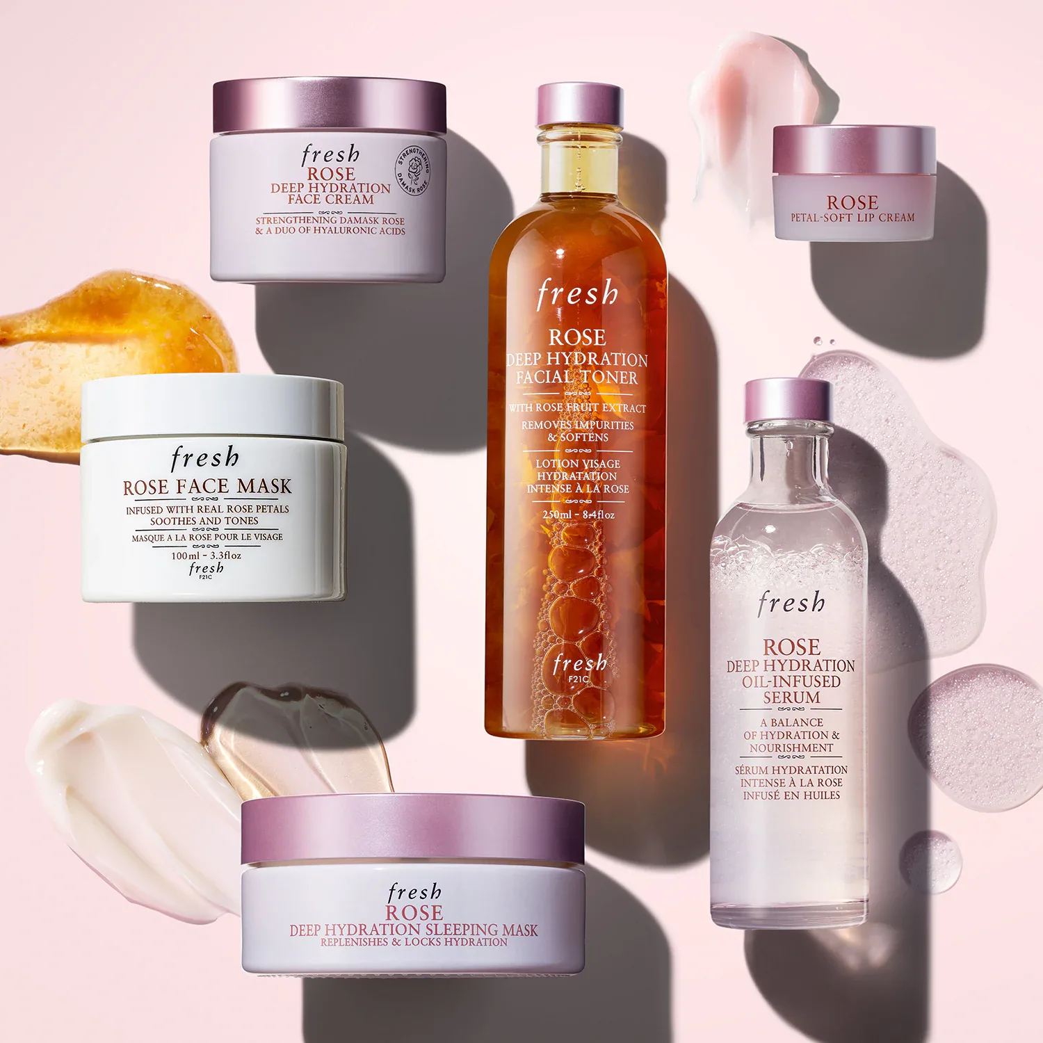 rose sleeping mask - gül ve hyaluronik asit i̇çeren nemlendirici gece maskesi