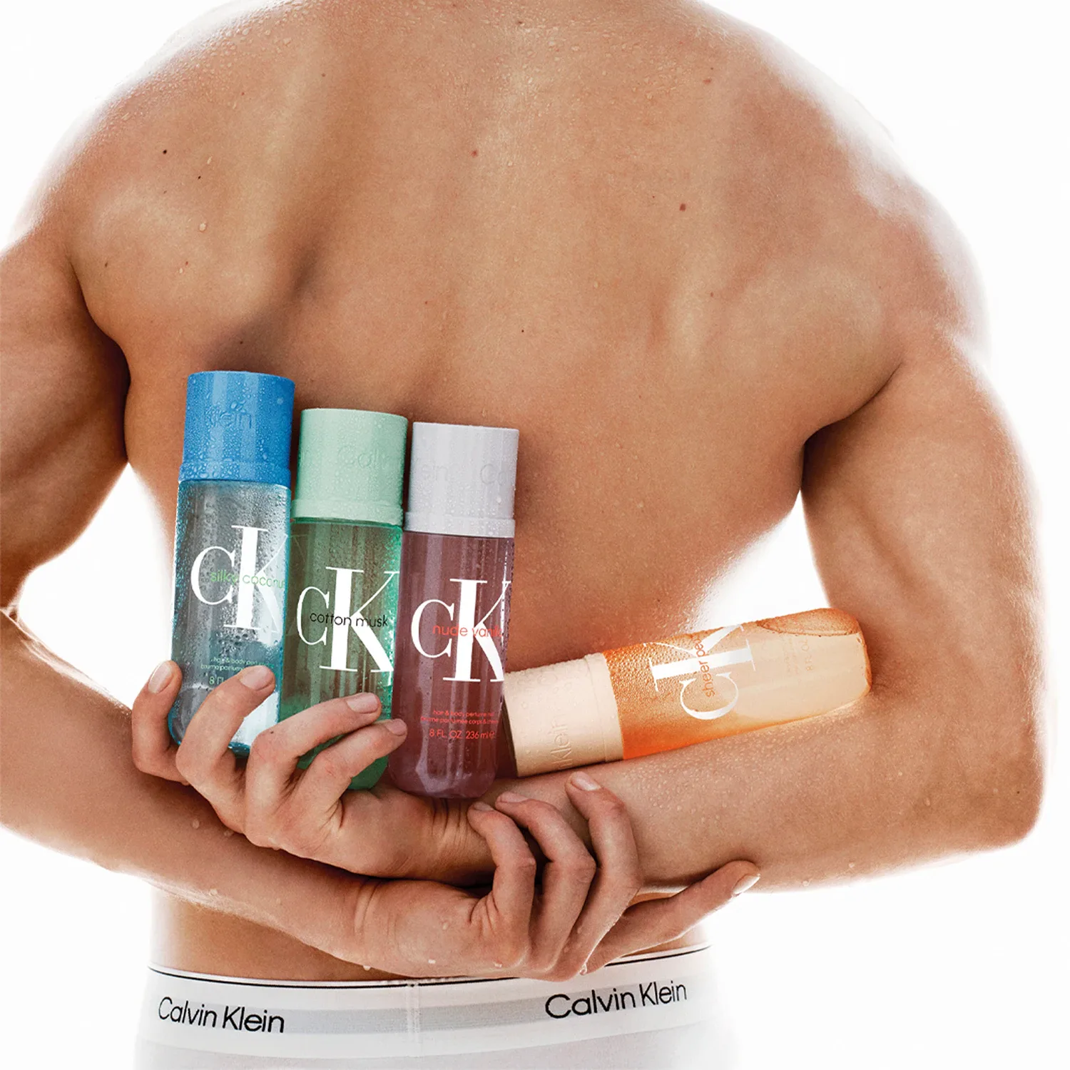 ck nude vanilla - hair & body perfume mist