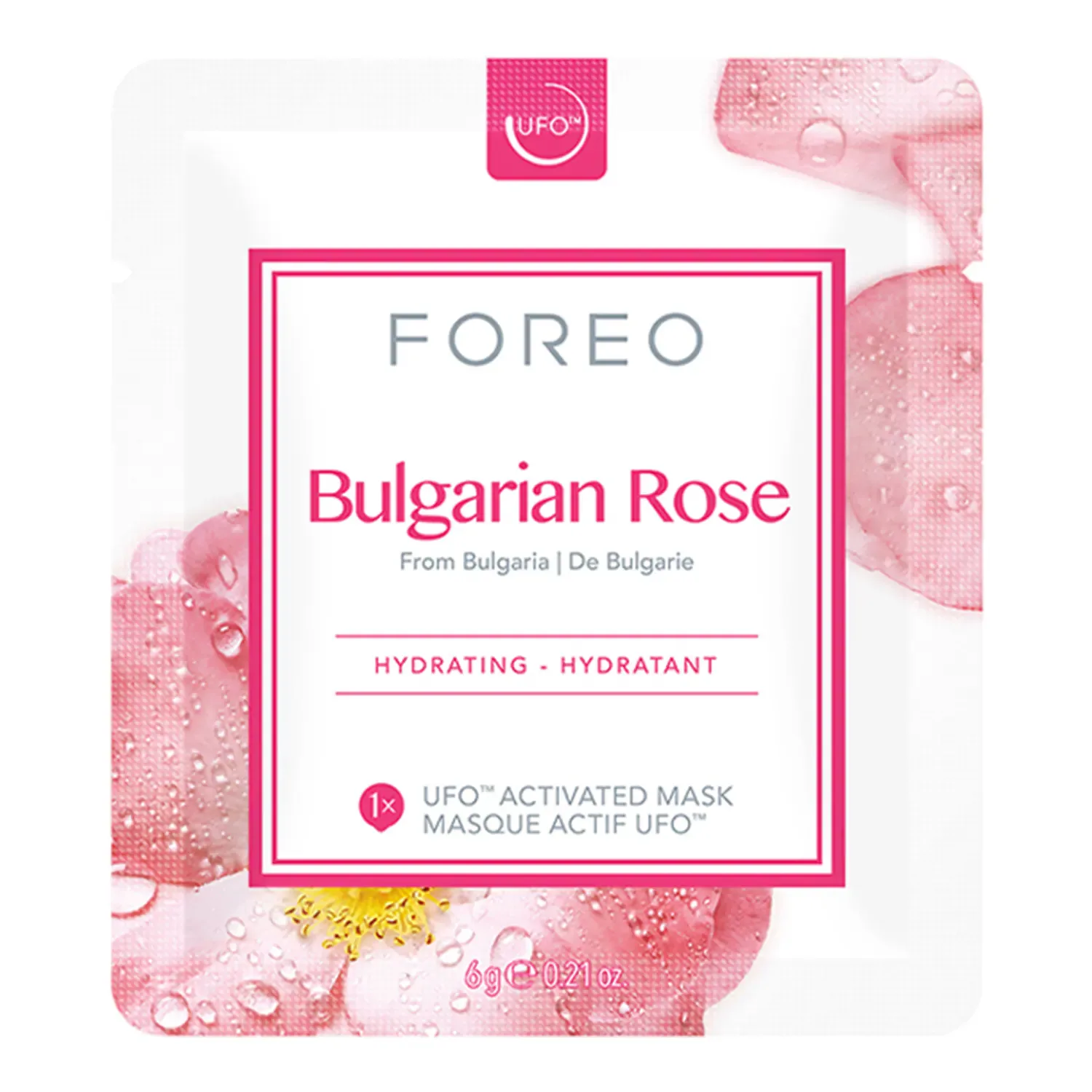 ufo™ bulgarian rose - nemlendirici 6'lı aktif maske