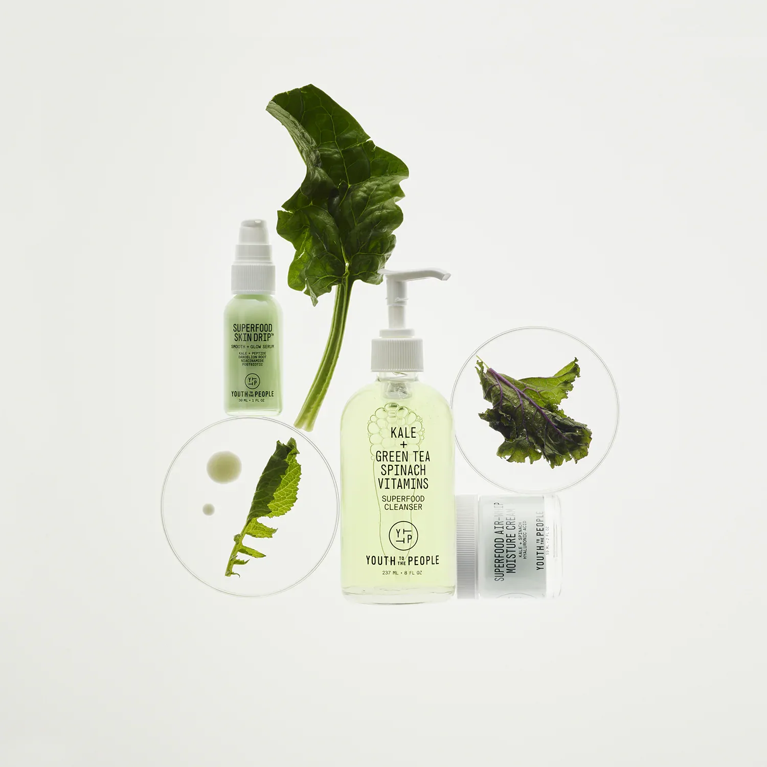 superfood skin drip™ - kale içerikli pürüzsüzleştirici + aydınlatıcı serum