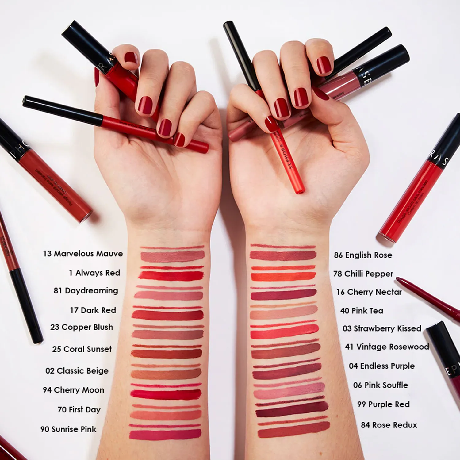 cream lip stain mat - saten bitişli mat ruj