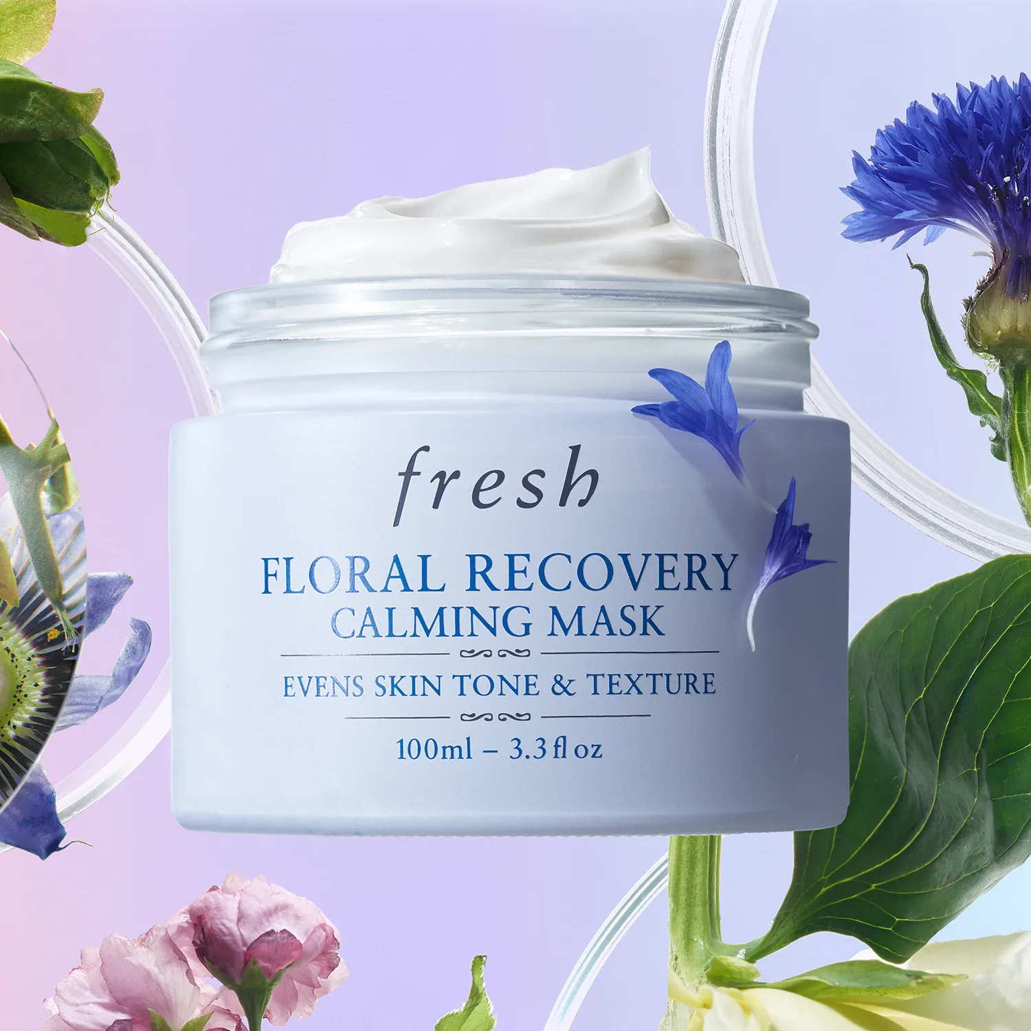 floral recovery calming mask - c vitamini i̇çeren yatıştırıcı gece yüz maskesi