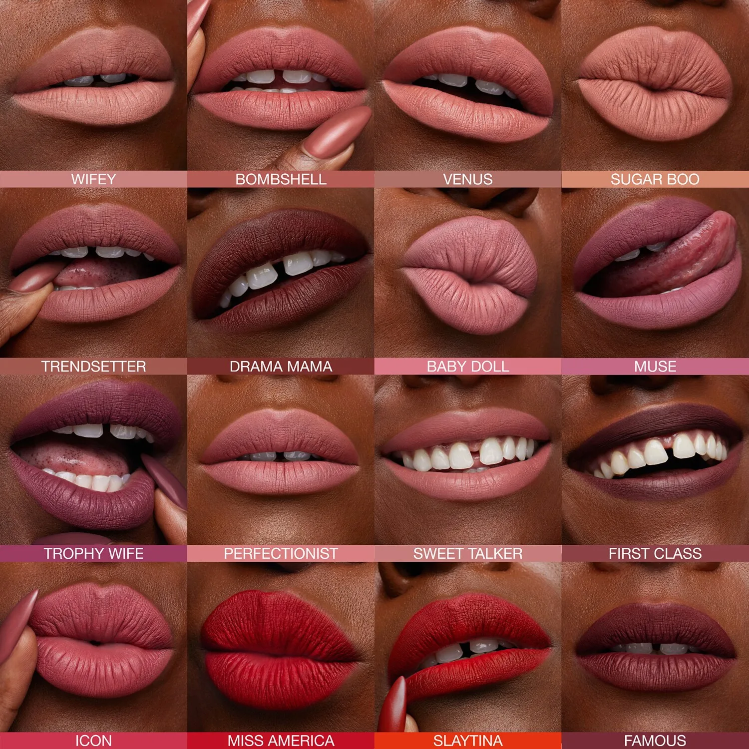 liquid matte long wear lipstick - mat bitişli likit ruj
