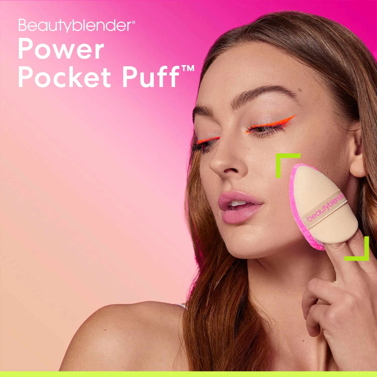 power pocket puff™ - çift taraflı üçgen toz puf
