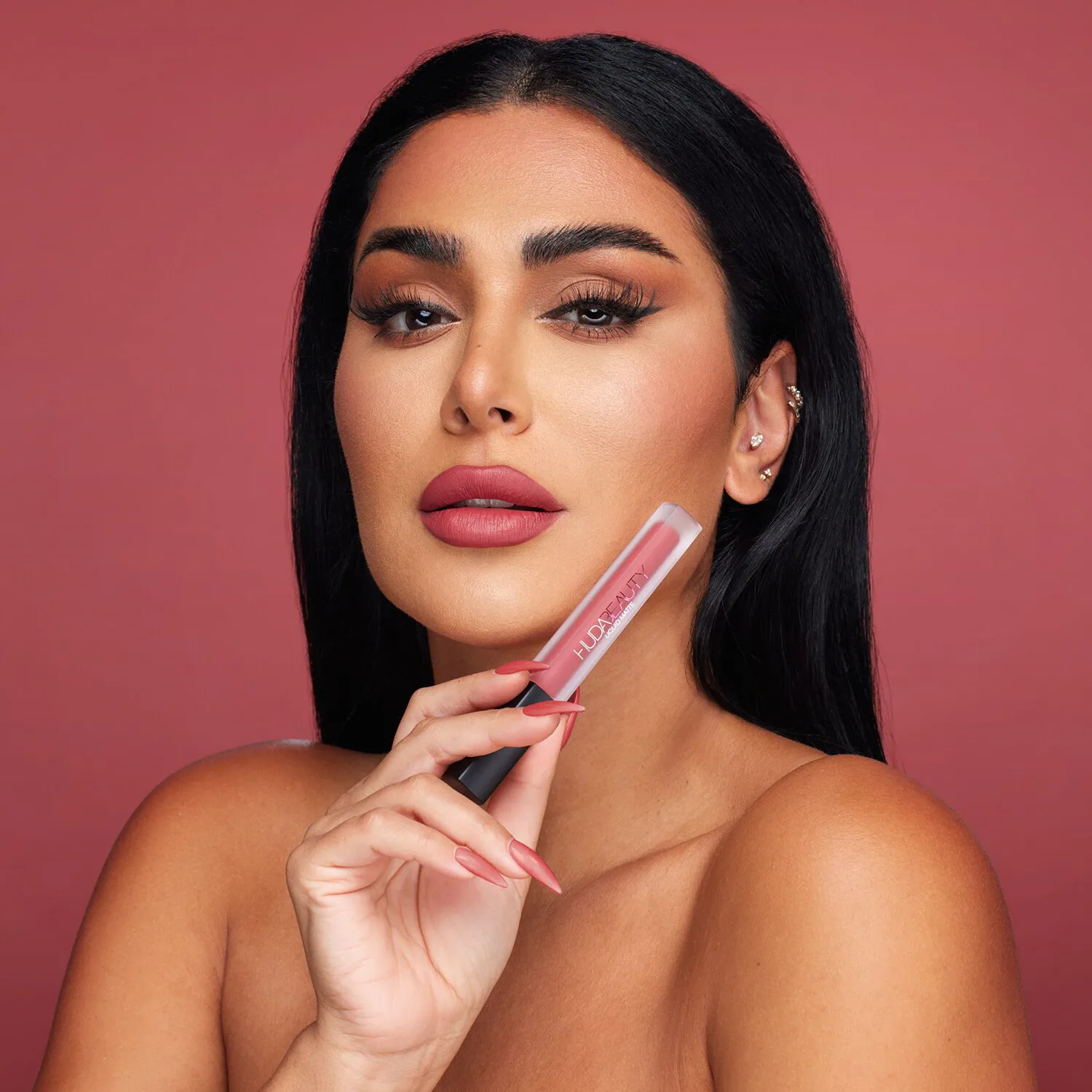liquid matte long wear lipstick - mat bitişli likit ruj