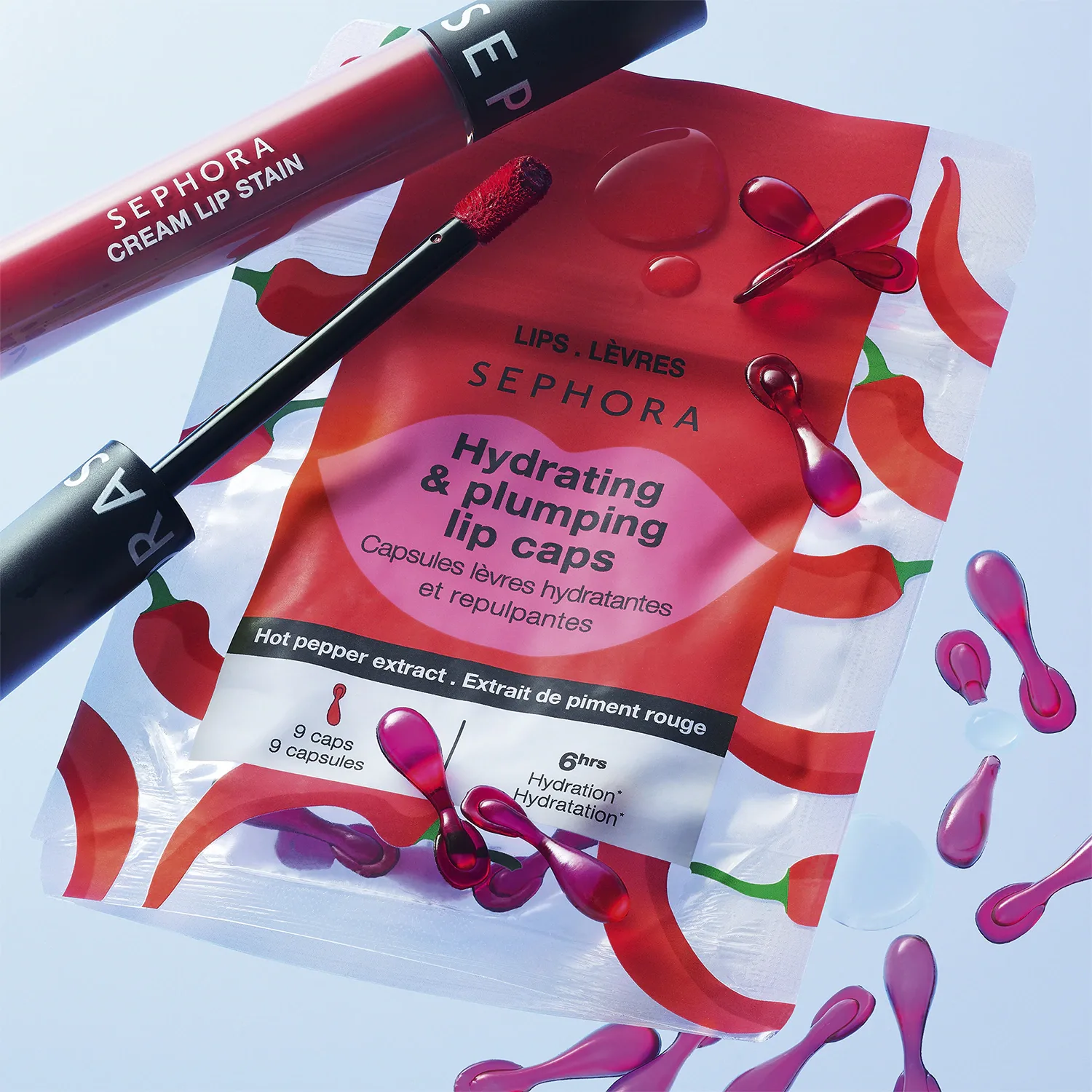 hydrating & plumping lip caps - dolgunlaştırıcı ve nemlendirici etkili kapsüller