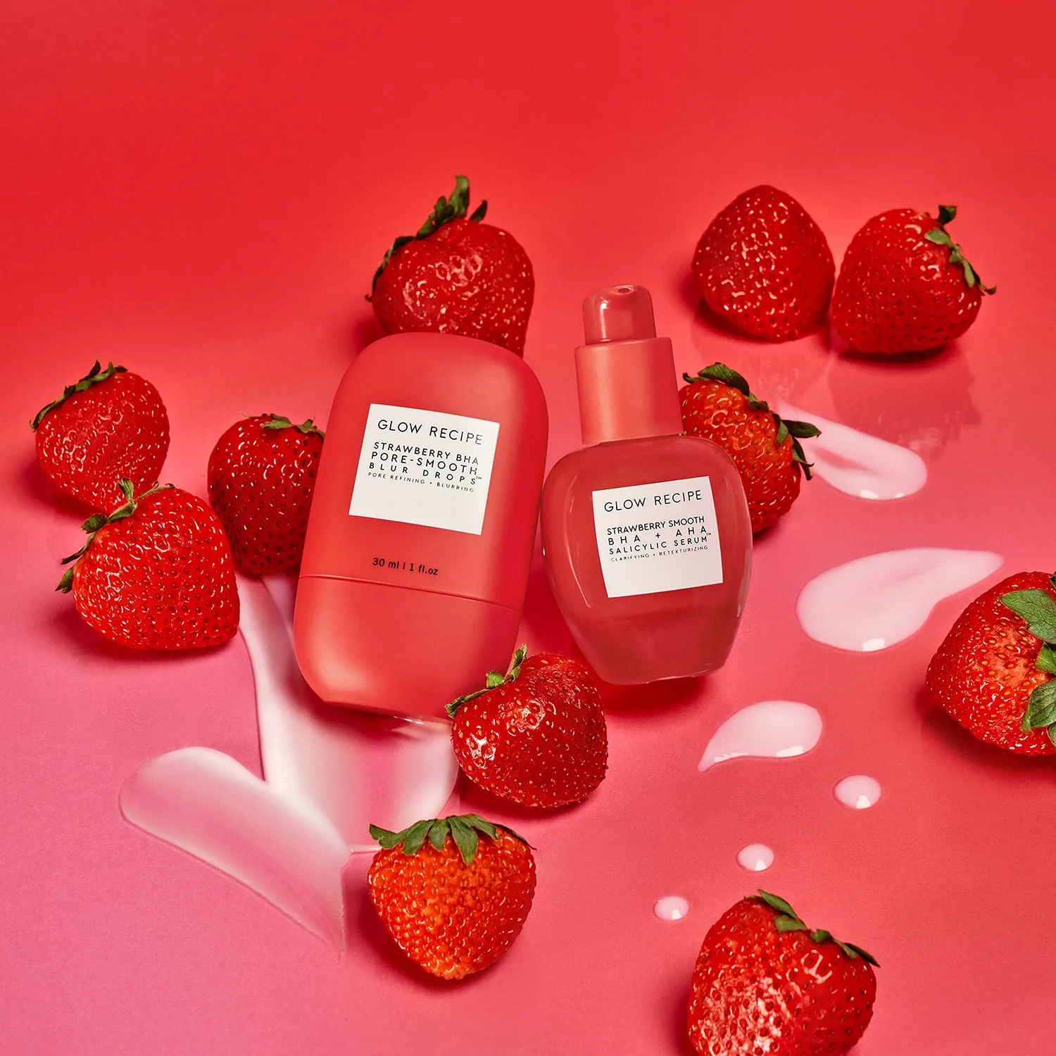 strawberry smooth - salisilik asit, aha ve bha i̇çeren arındırıcı serum
