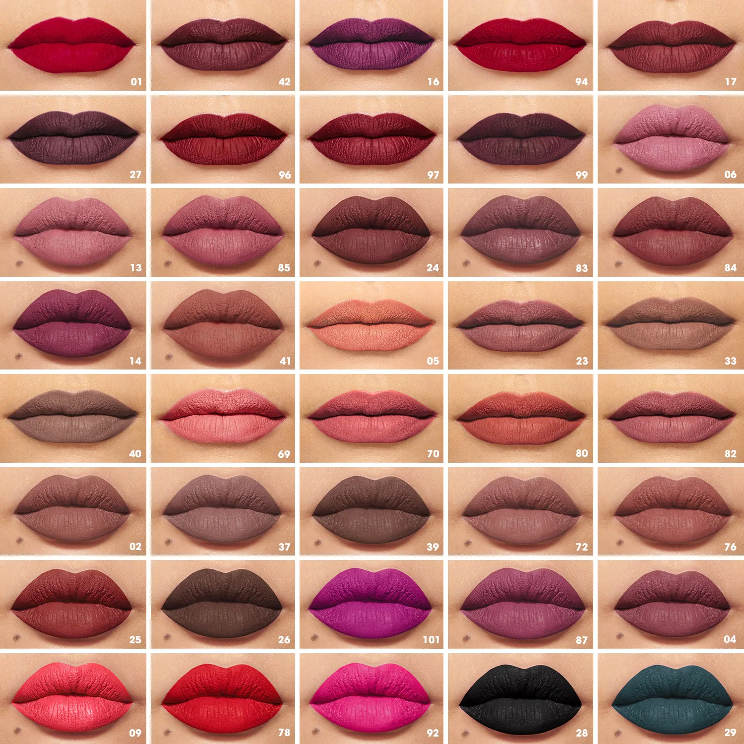 cream lip stain mat - saten bitişli mat ruj