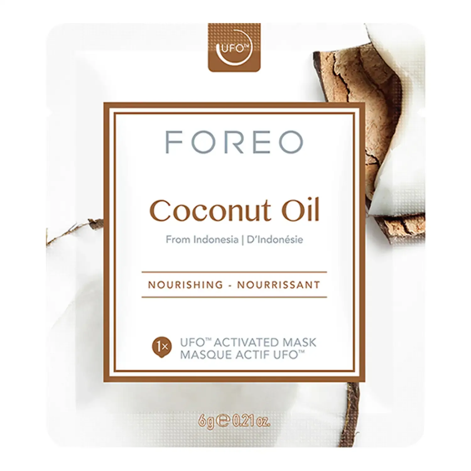ufo™ coconut oil - besleyici 6'lı aktif maske