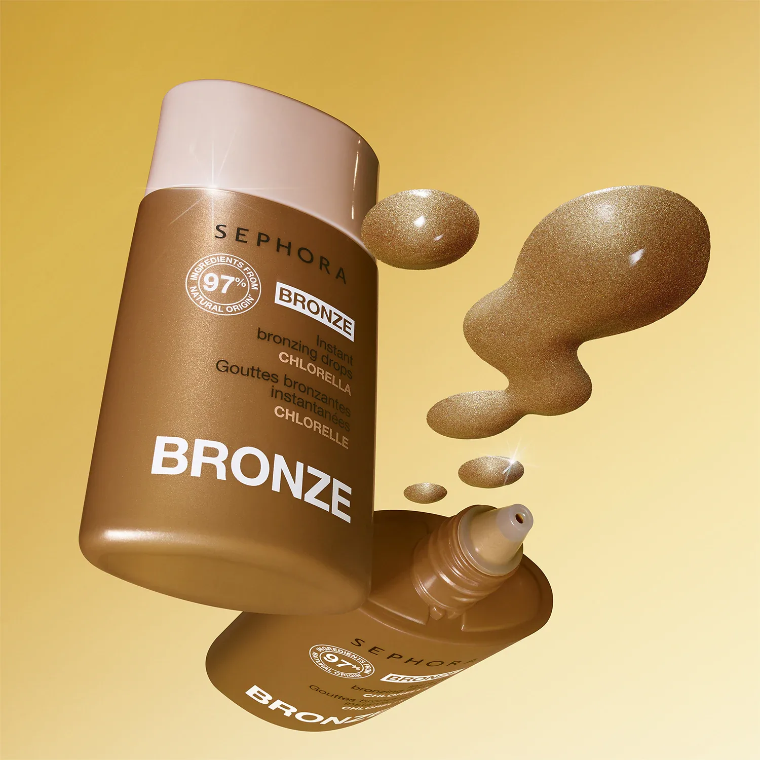 instant bronzing drops - bronzlaştırıcı damlalar