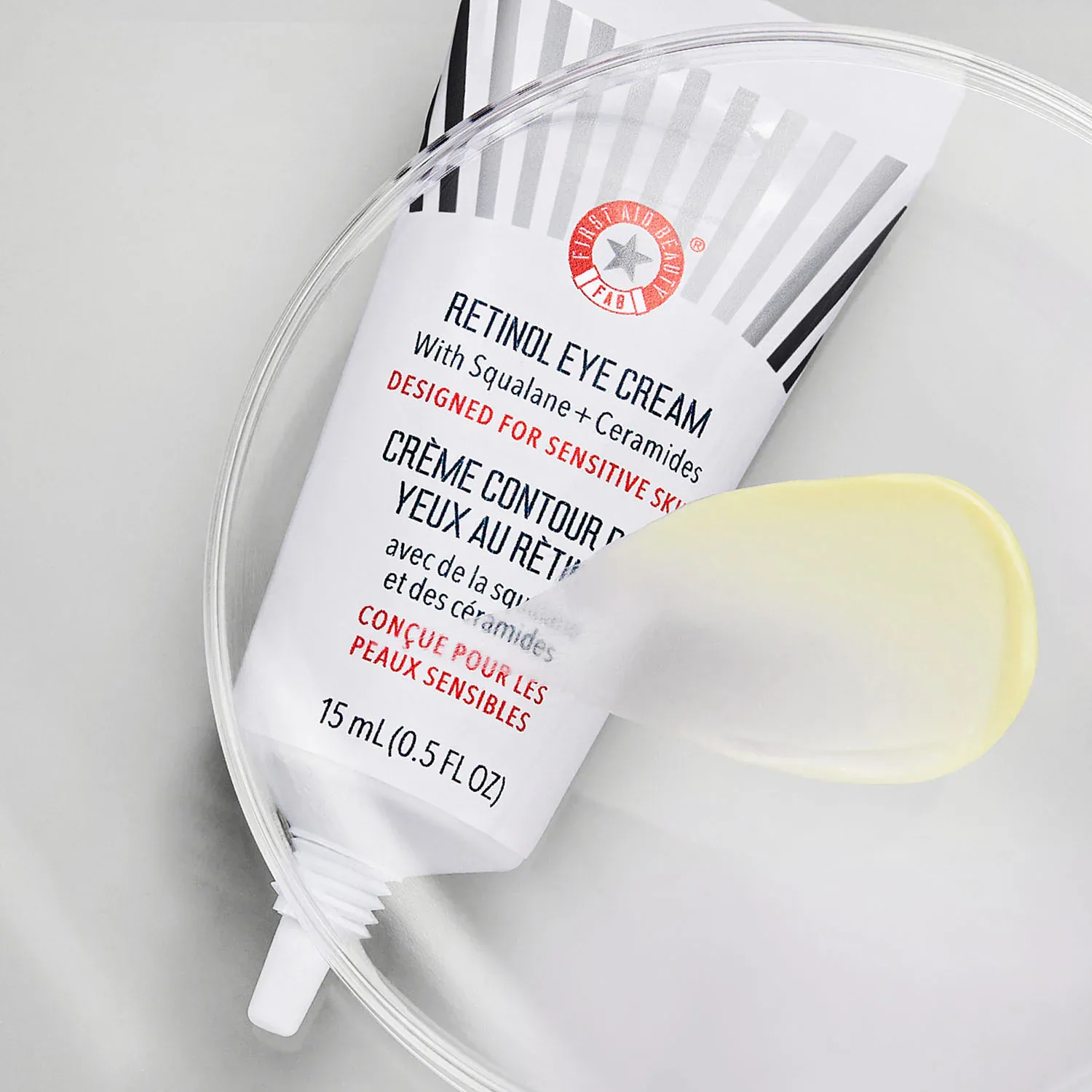 retinol eye cream - retinol + skualen + seramidler içeren göz çevresi kremi