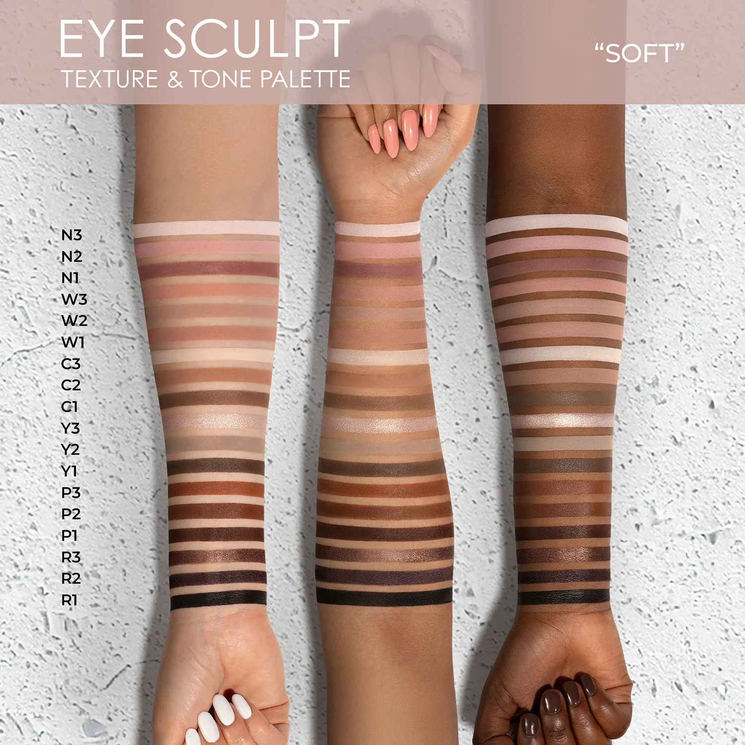 eye sculpt texture and tone paleti - far paleti