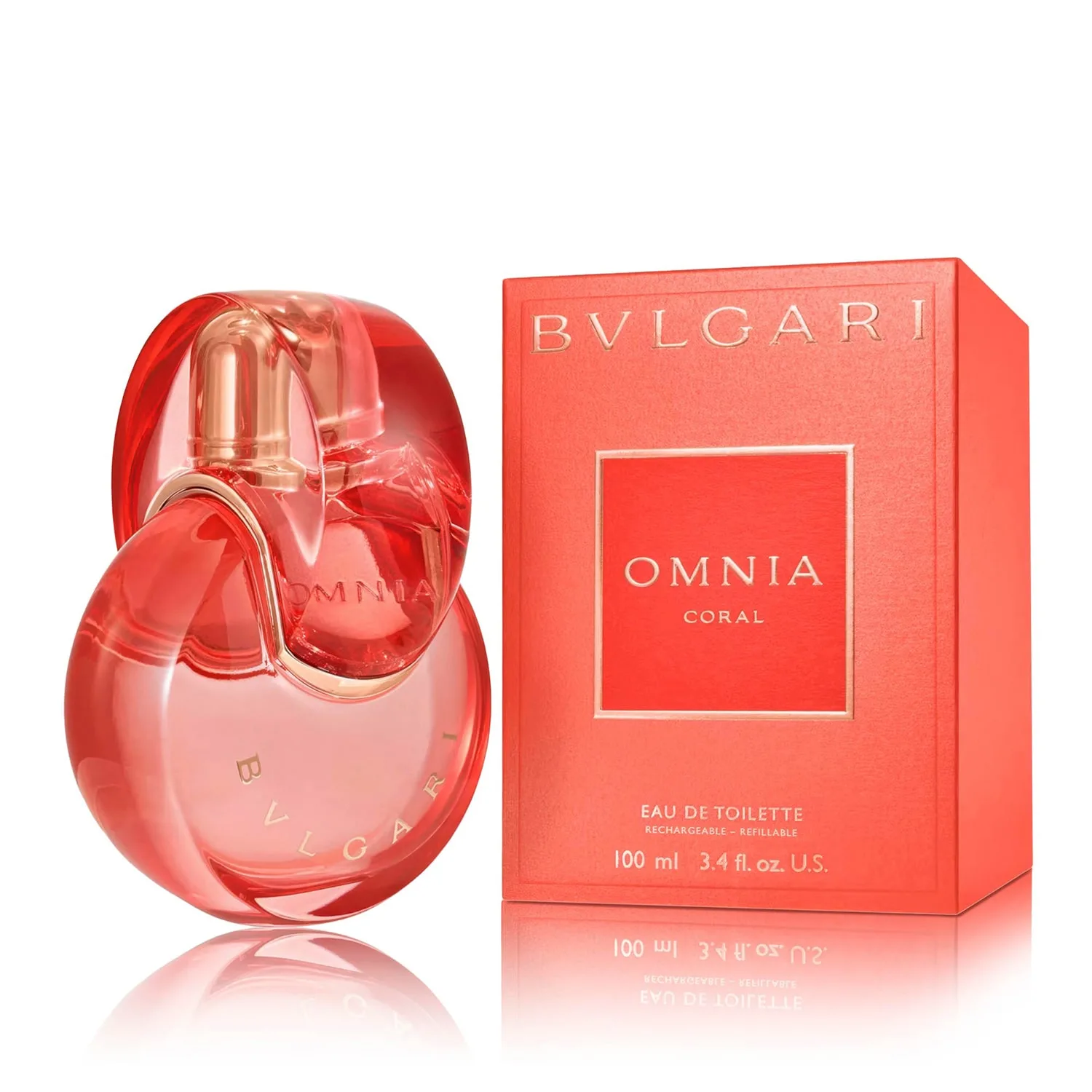 omnia coral - eau de toilette refillable