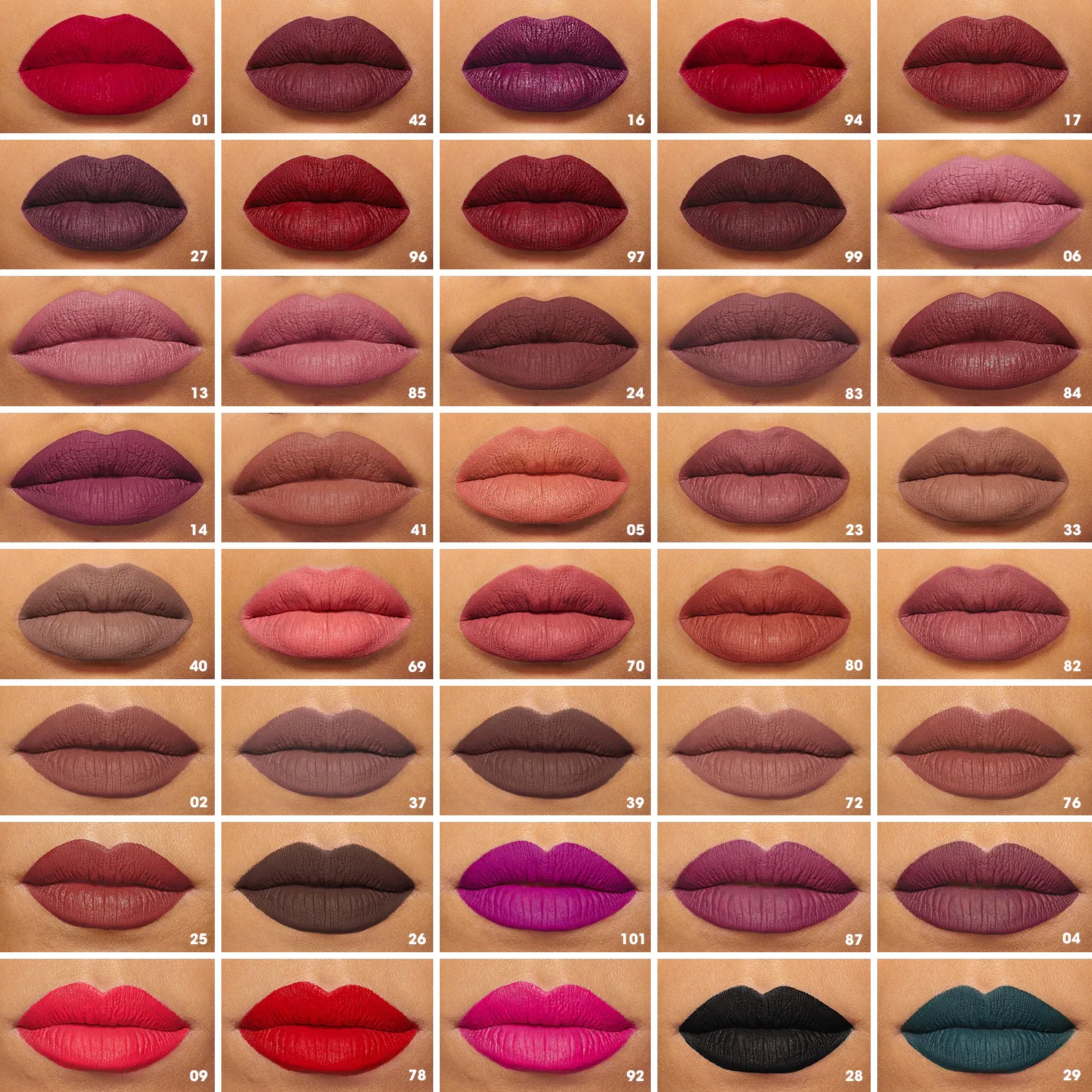 cream lip stain mat - saten bitişli mat ruj