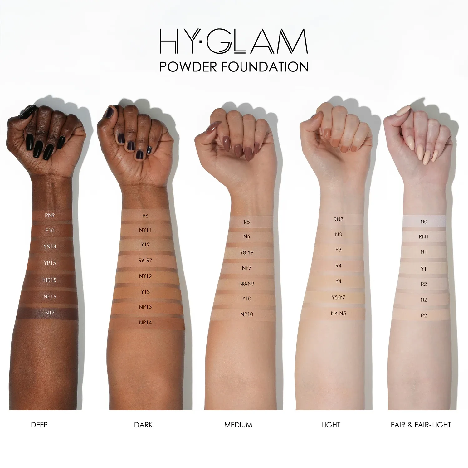hy-glam powder foundation refill - pudra fondöten, yedek