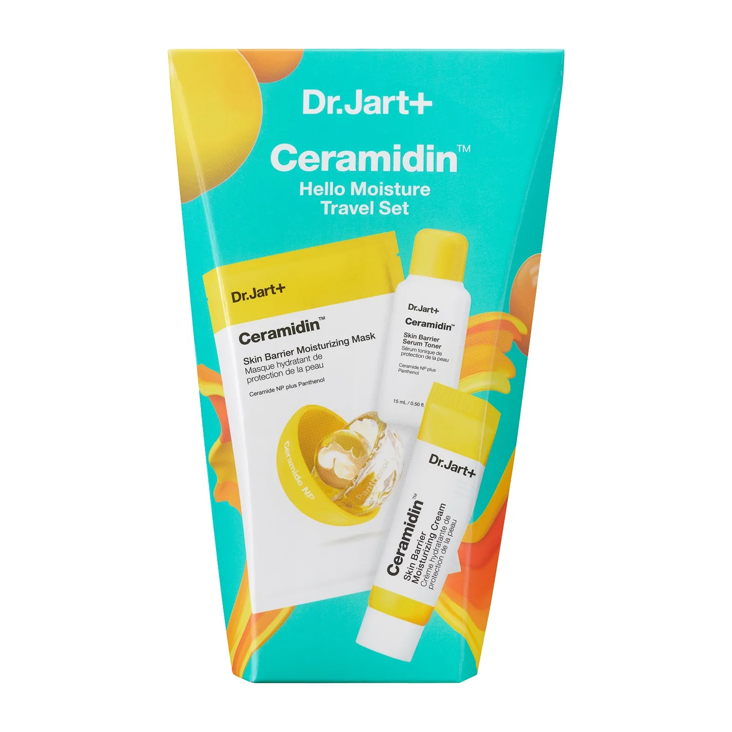 ceramidin™ - seyahat boy nemlendirici maske seti