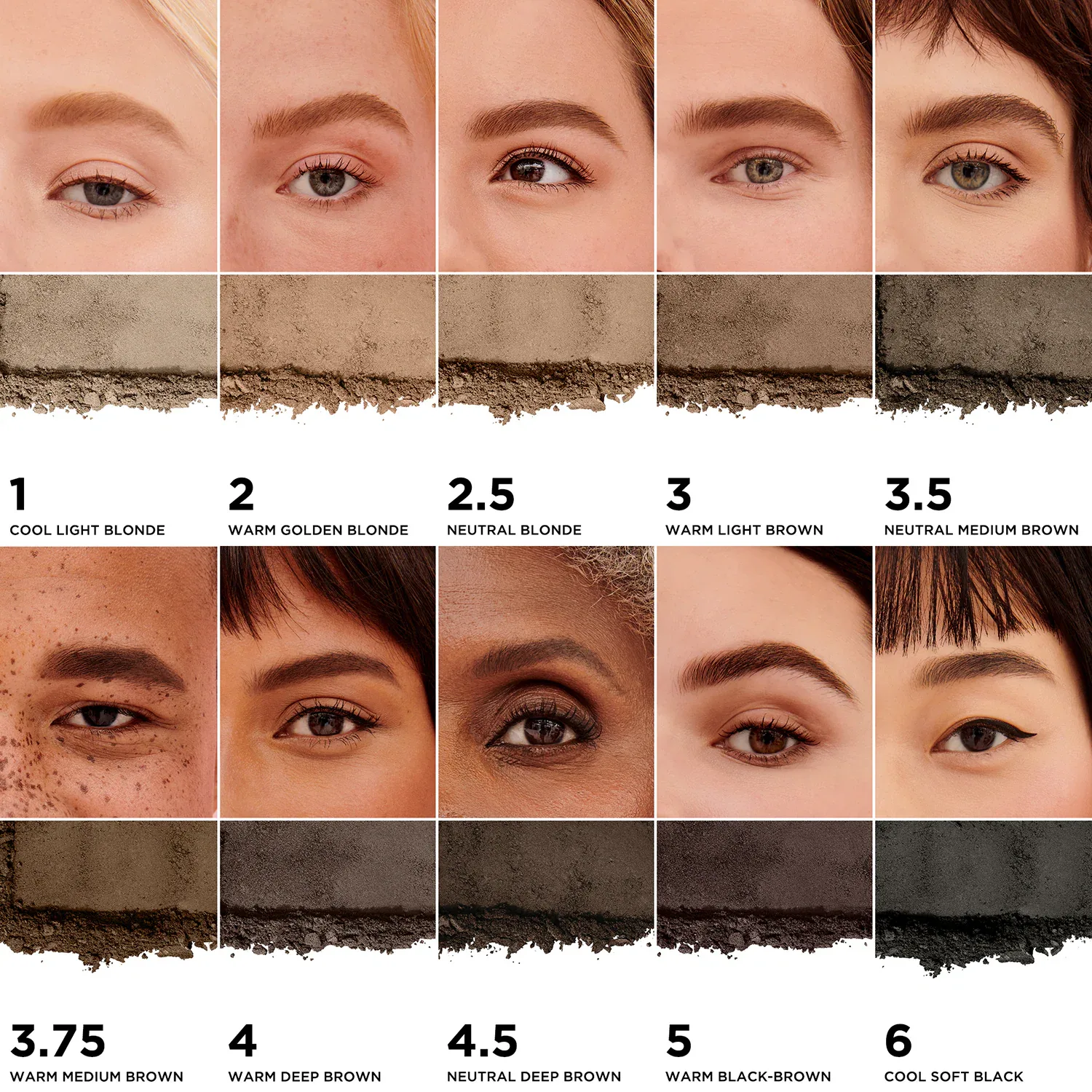 goof proof brow powder - pratik kaş makyajı için kaş pudrası