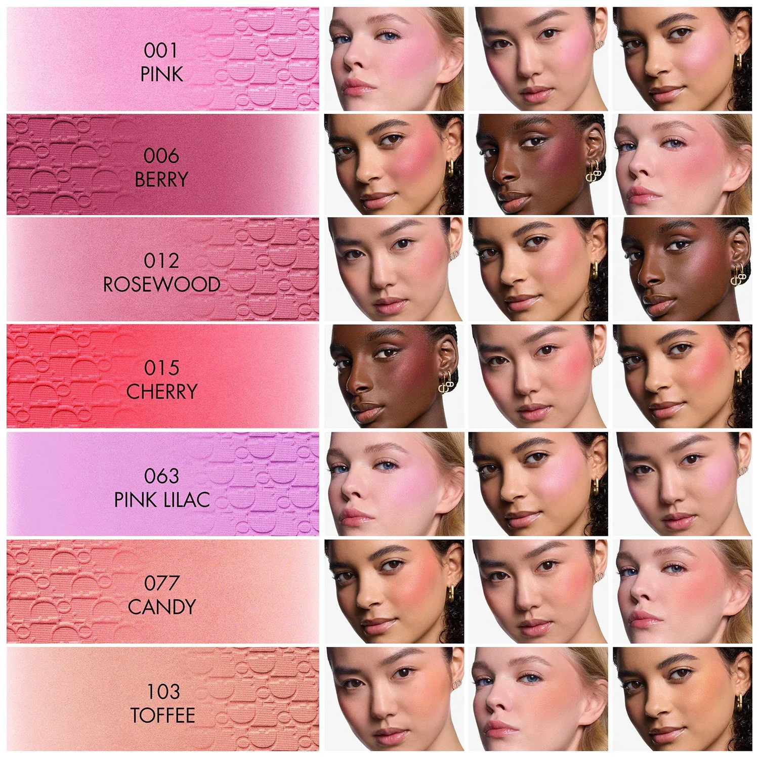 dior backstage rosy glow blush - allık