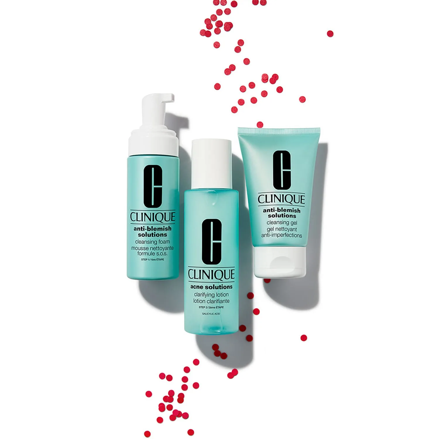 anti-blemish solutions - 3 adımlı bakım sistemi arındırıcı nemlendirici