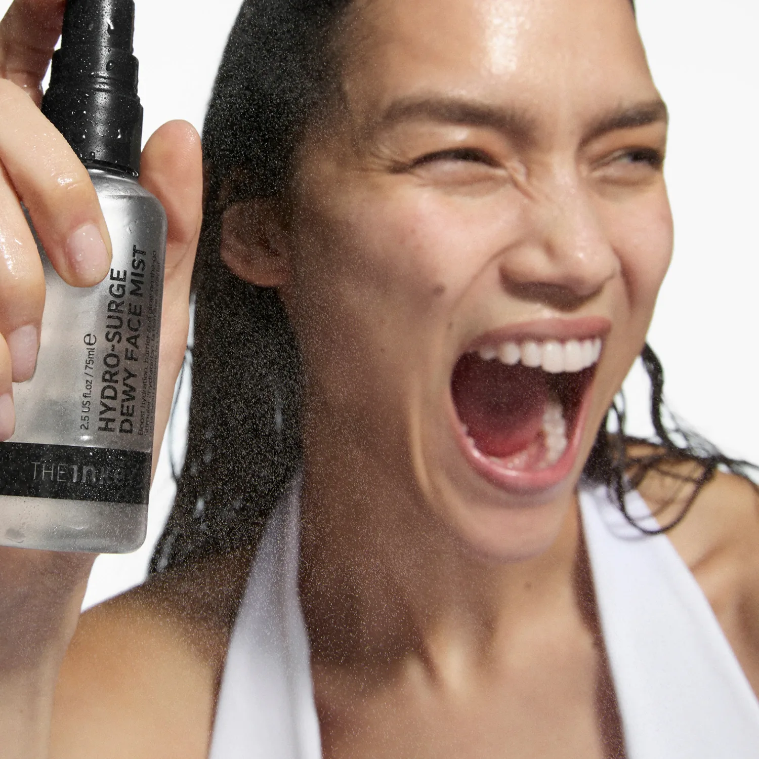 hydro-surge dewy face mist - işıltı verici yüz spreyi