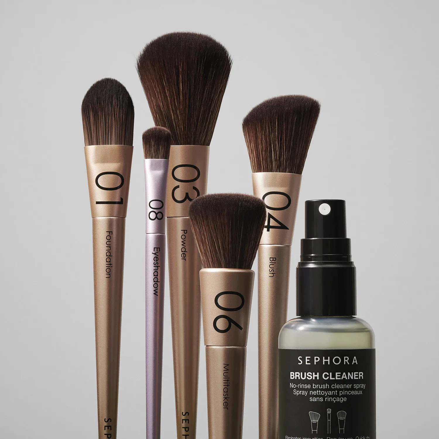 no-rinse brush cleanser spray - fırça temizleme spreyi