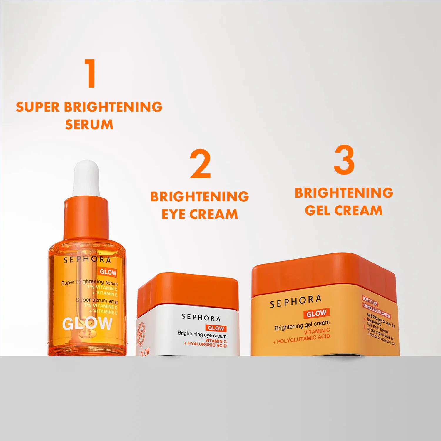 glow - c vitamini ve hyaluronik asit içeren ışıltı verici göz kremi