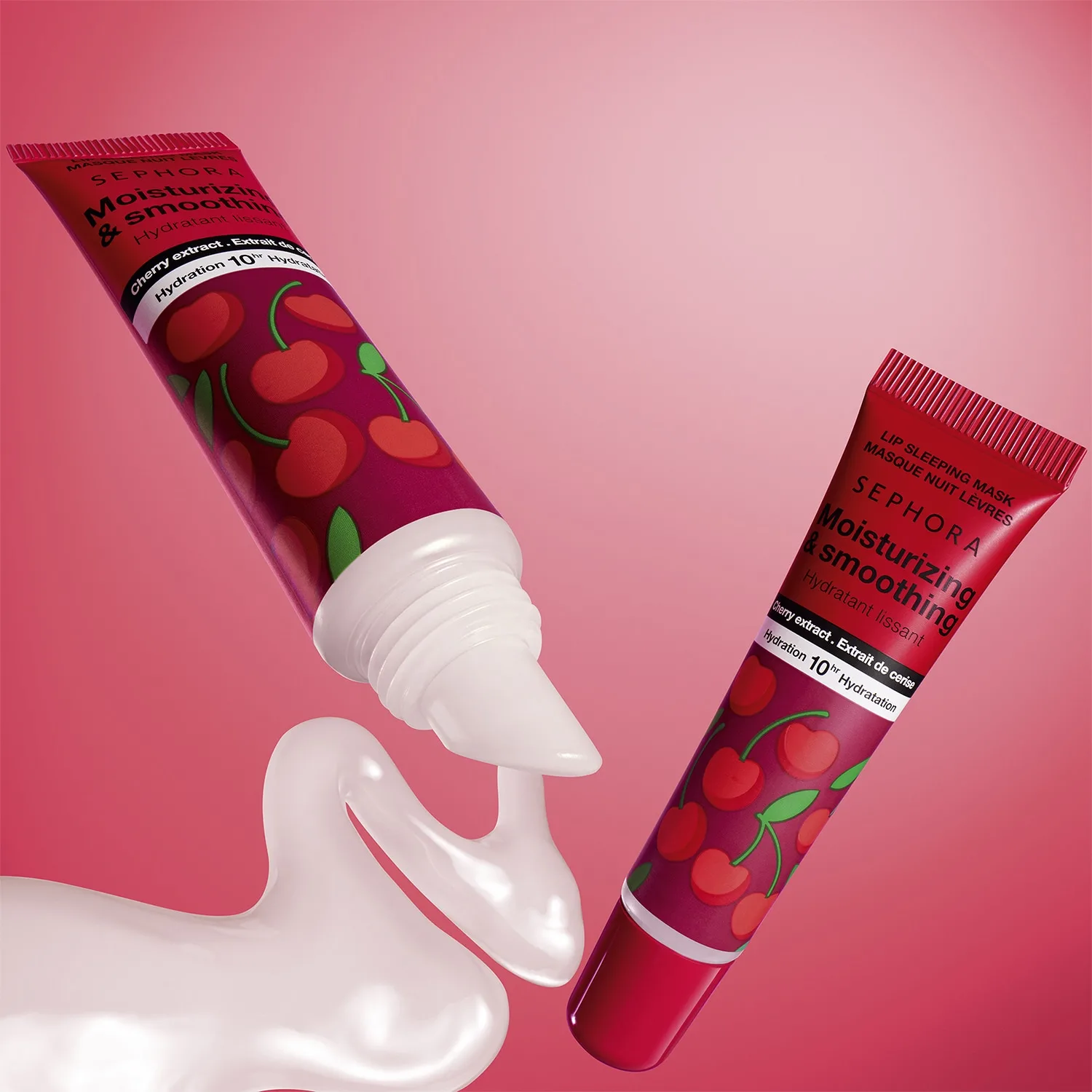 cherry lip set - kirazlı dudak bakım seti