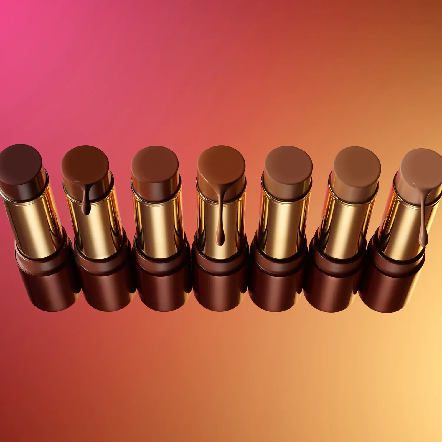 chocolate soleil stick crémeux - bronzlaştırıcı ve şekillendirici stick