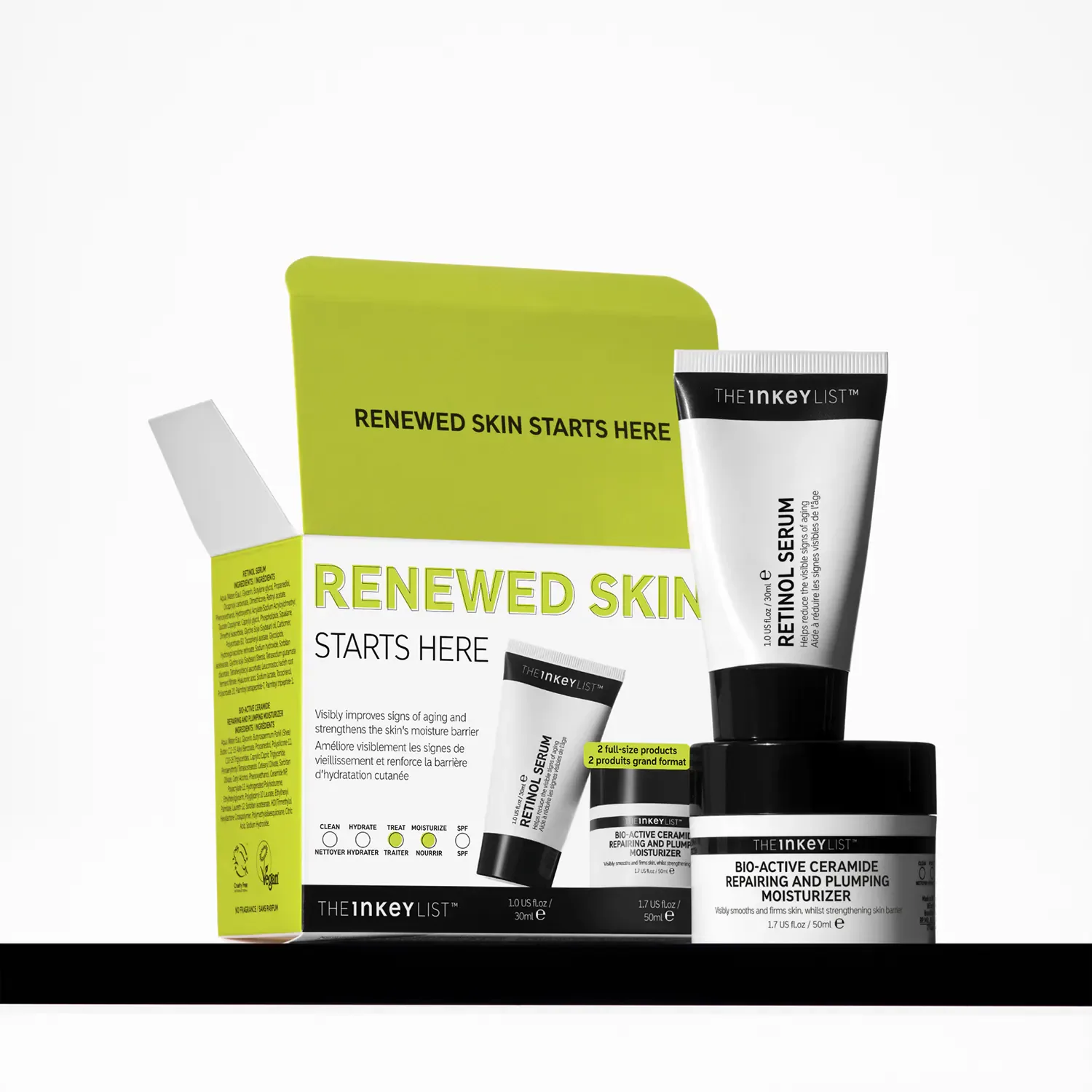 renewed skin starts here - yaşlanma karşıtı bakım seti