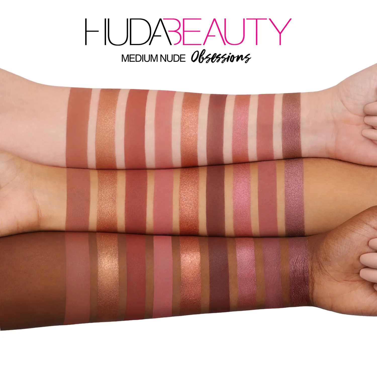 nude obsessions eyeshadow palette - far paleti