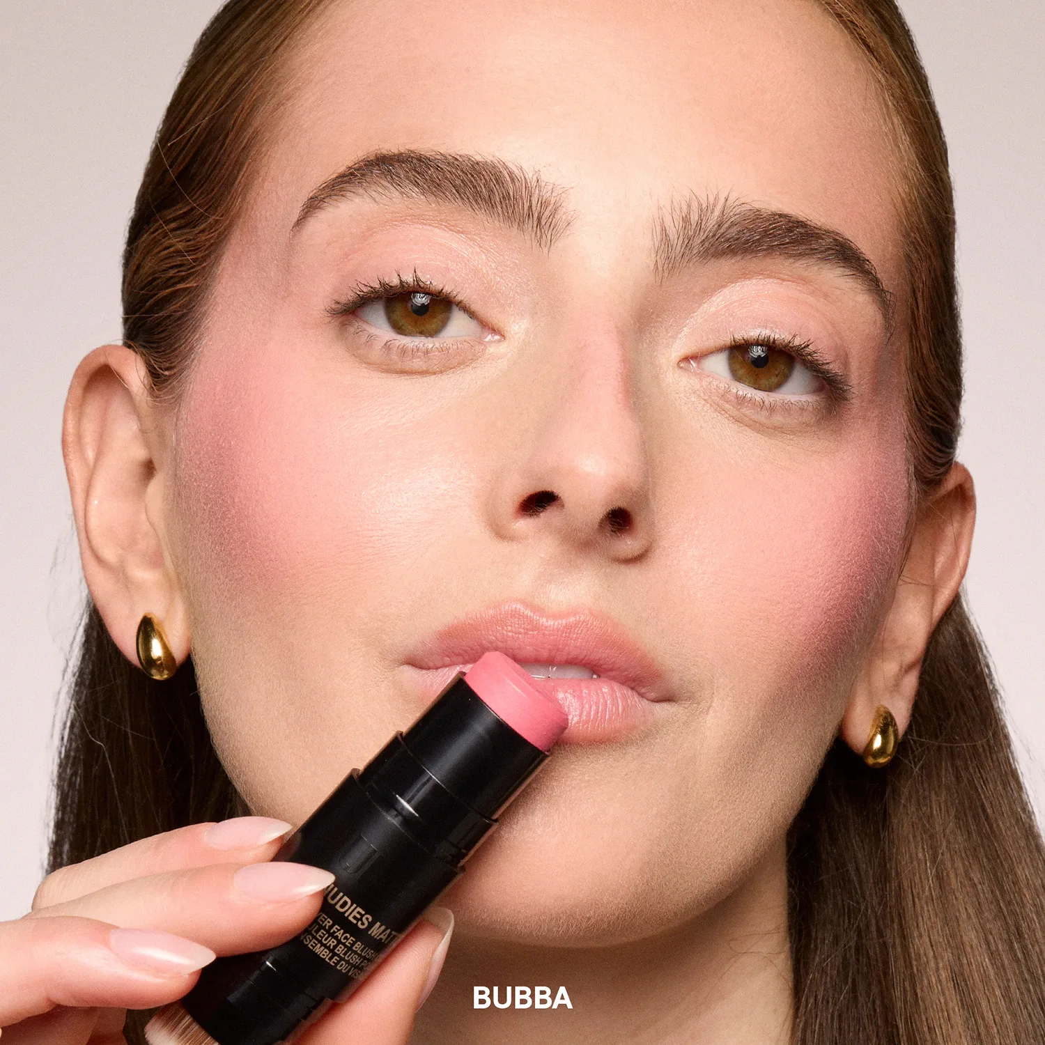 nudies matte blush - çift uçlu blush stick