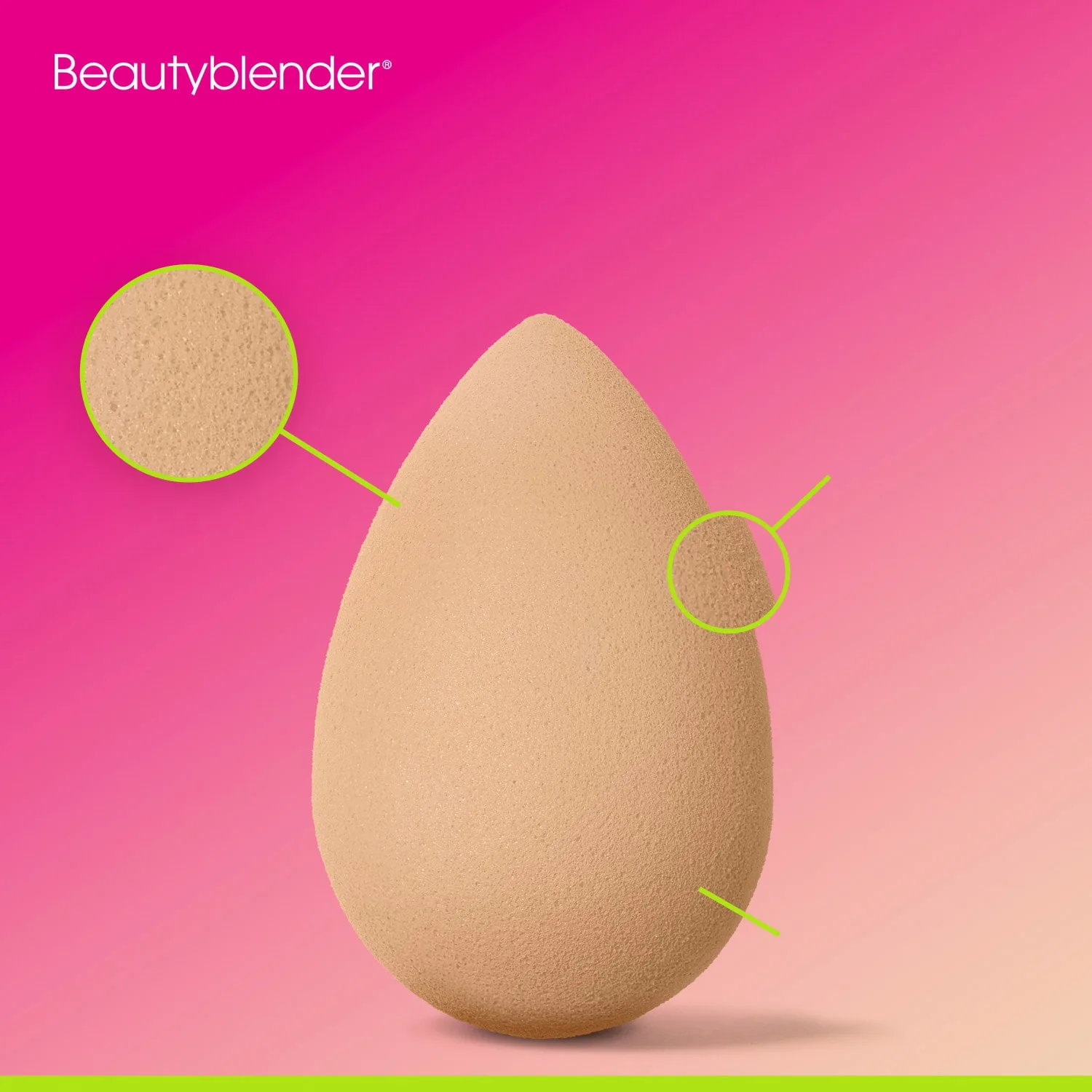 beautyblender nude - makyaj süngeri