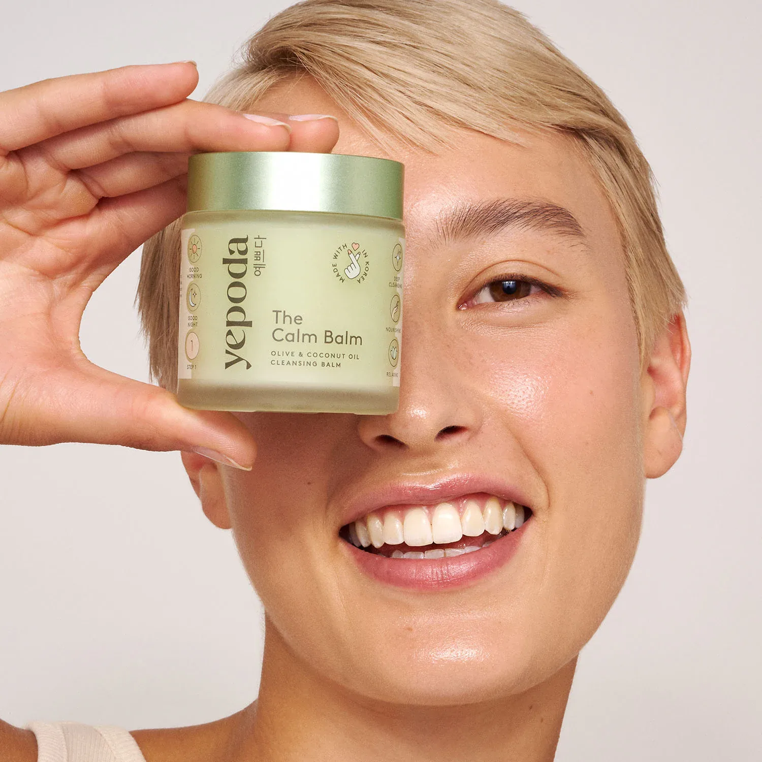 the calm balm – zeytinyağı ve hindistancevizi yağlı temizleyici balm