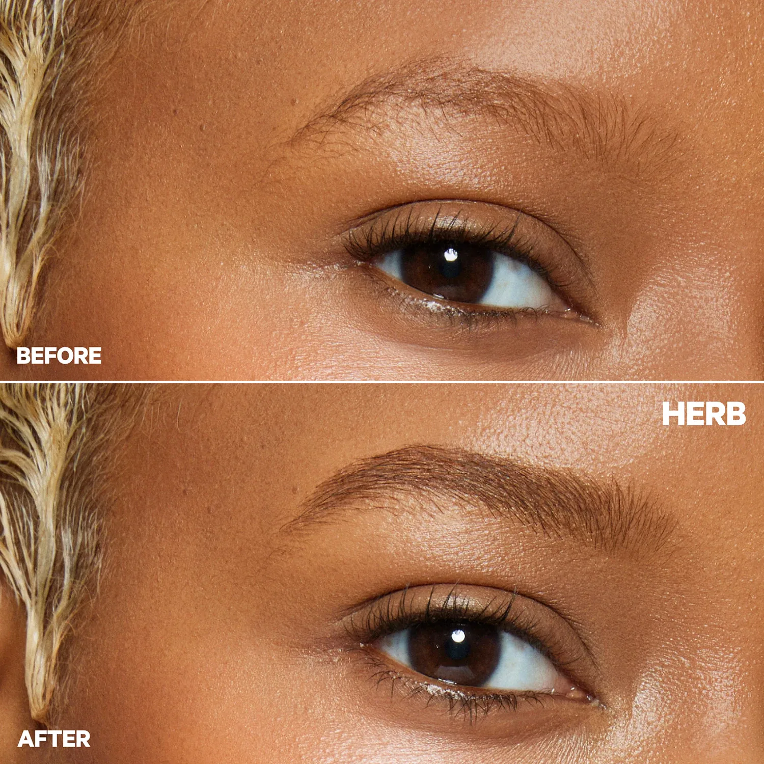 kush high roll brow tint - hacim veren renkli kaş jeli