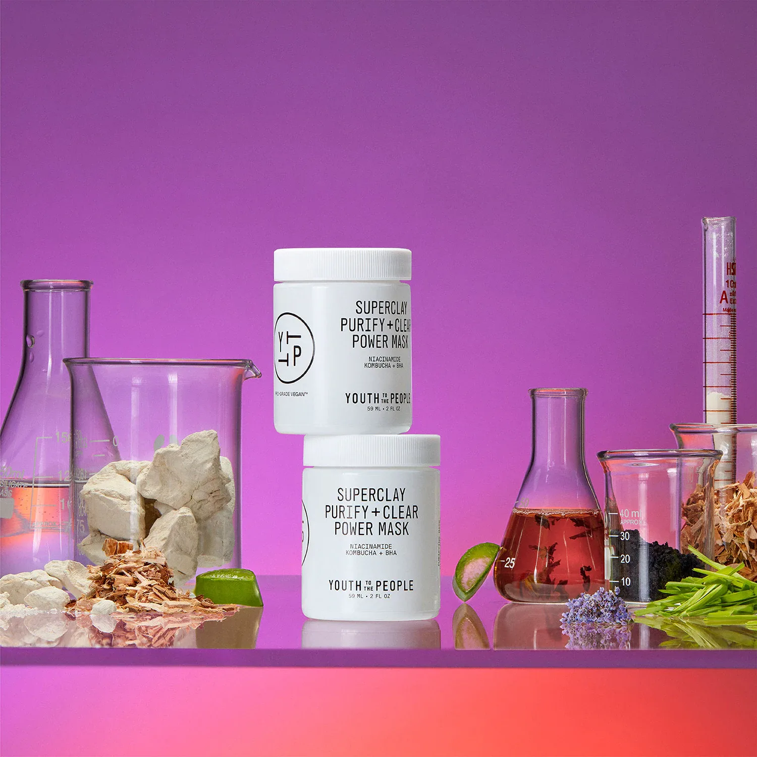 superclay purify + clear power mask - maske