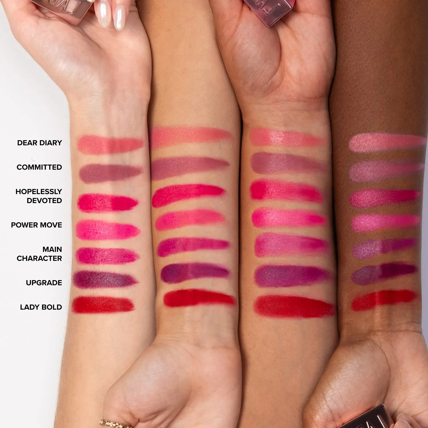 lady bold pigment cream lipstick - ruj