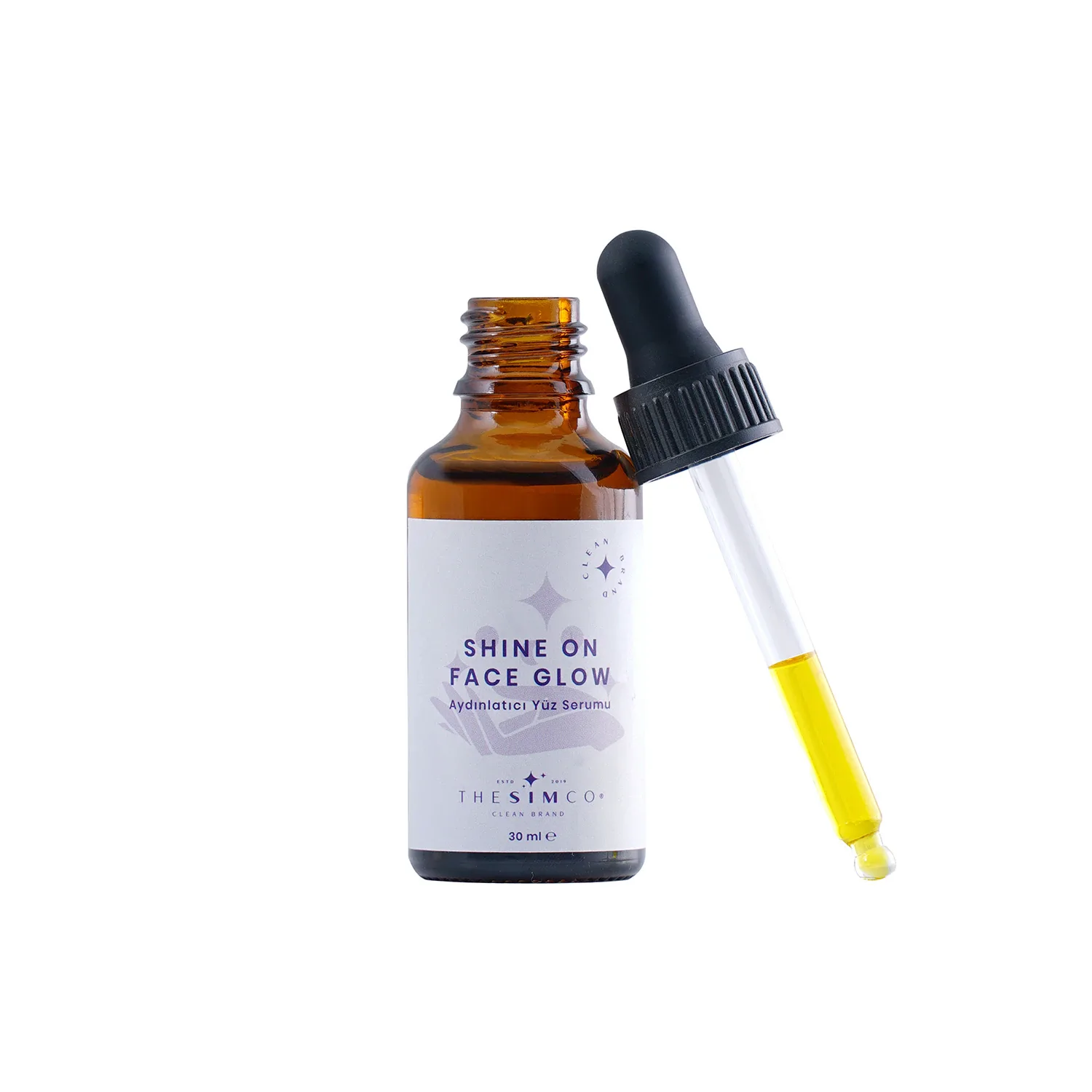 shine on face glow - aydınlatıcı yüz serumu