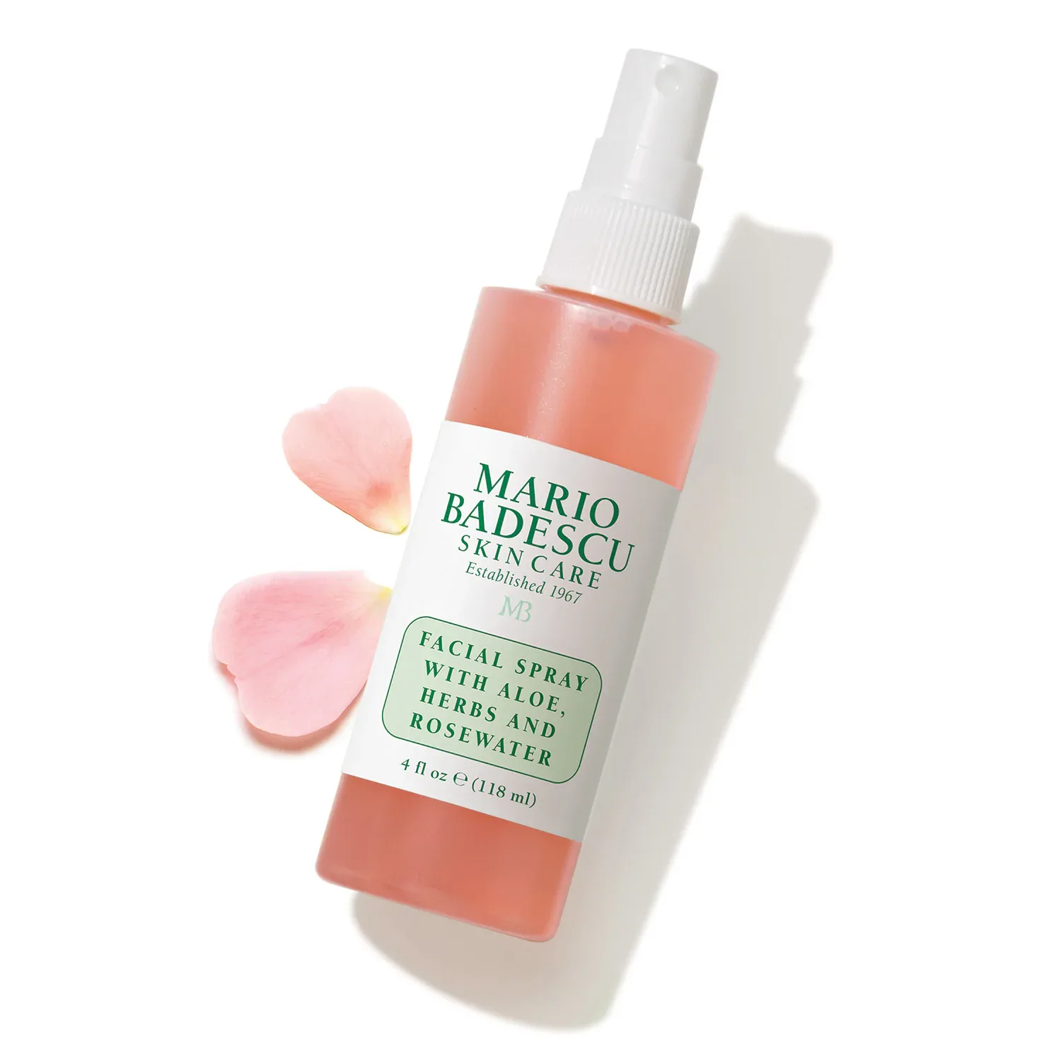 facial spray with aloe, herbs and rosewater
