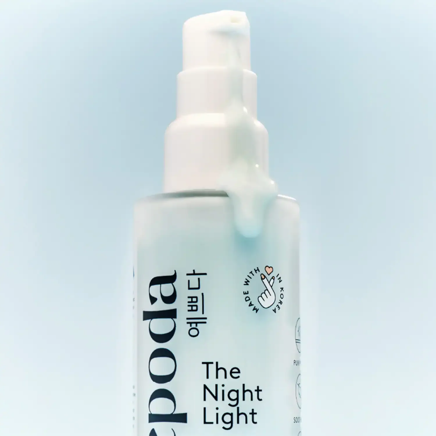 the night light – aloe vera, misk otu ve niasinamid i̇çeren yağsız nemlendirici